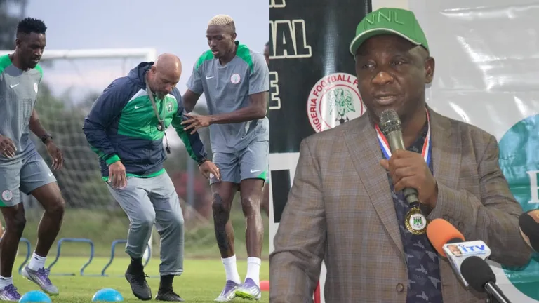 Super Eagles reach belated NFF truce ahead of Gabon WCQ playoff