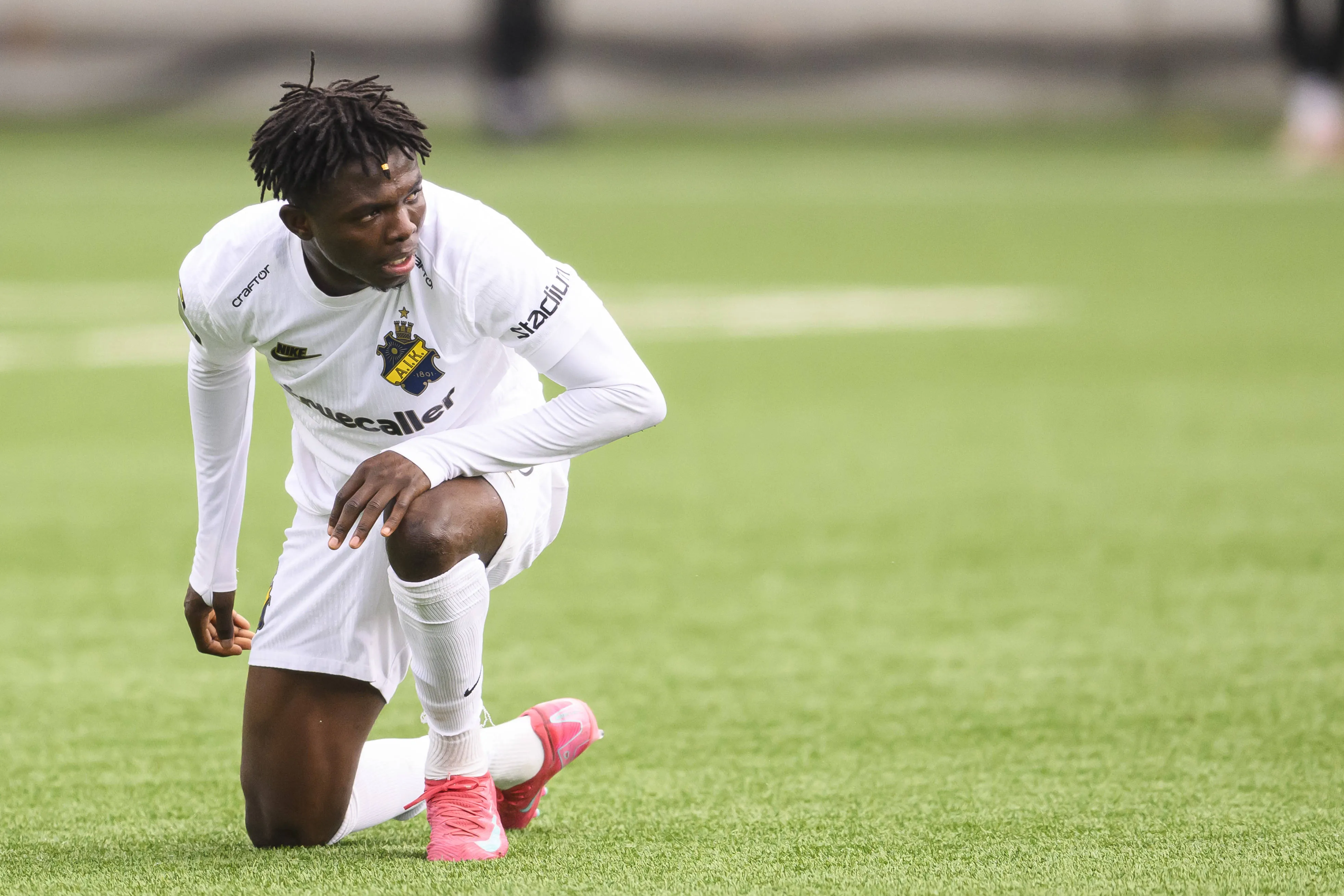 Nigeria and AIK teen talent Zadok Yohanna.