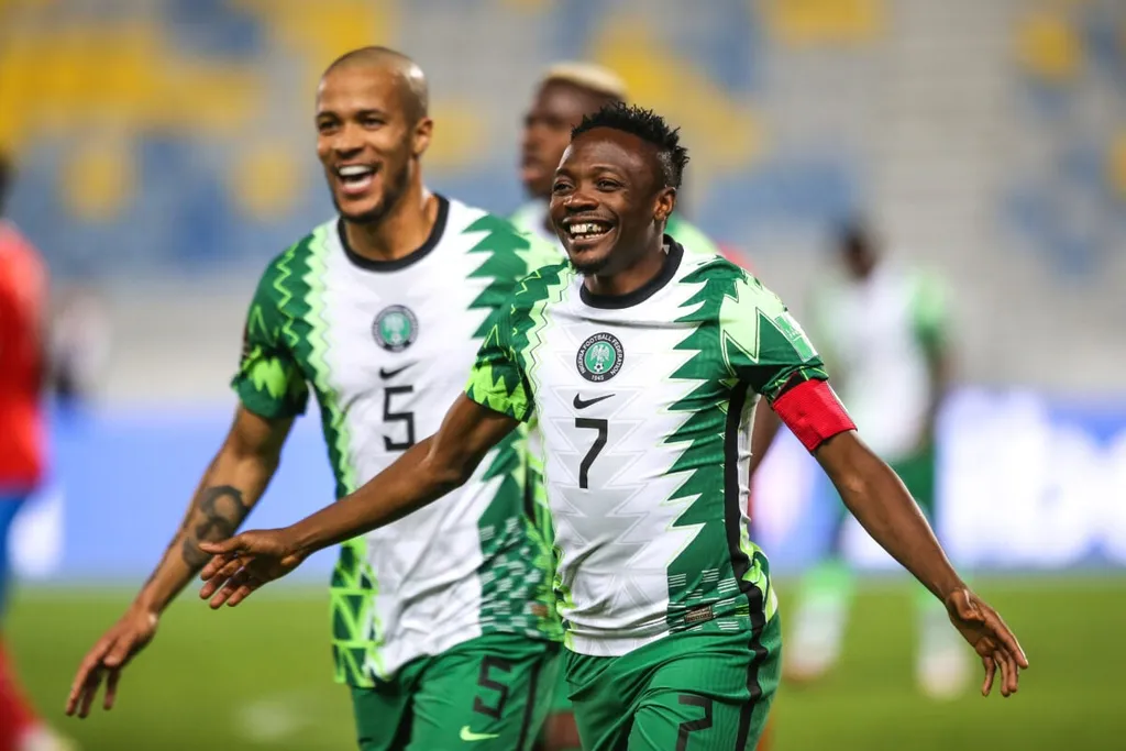 Nigeria's all-time highest goal scorer: Ahmed Musa 