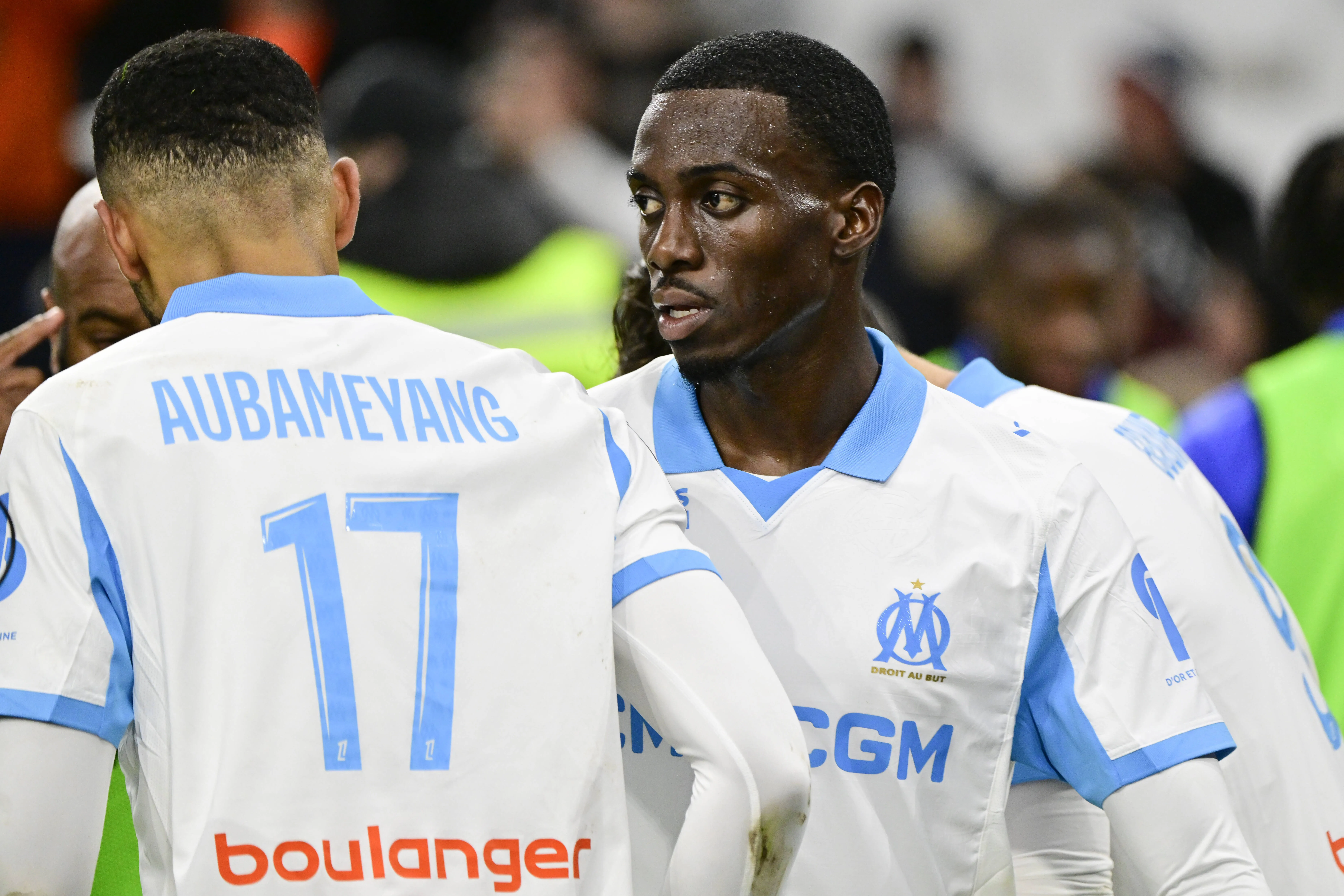 Olympique de Marseille VS AJA Auxerre - Ligue 1 McDonald s - 13/03/2026 Timothy Weah OM - Ligue 1 McDonalds match between Olympique de Marseille and AJA Auxerre on March 13, 2026 at the Orange Velodrome Stadium in Marseille