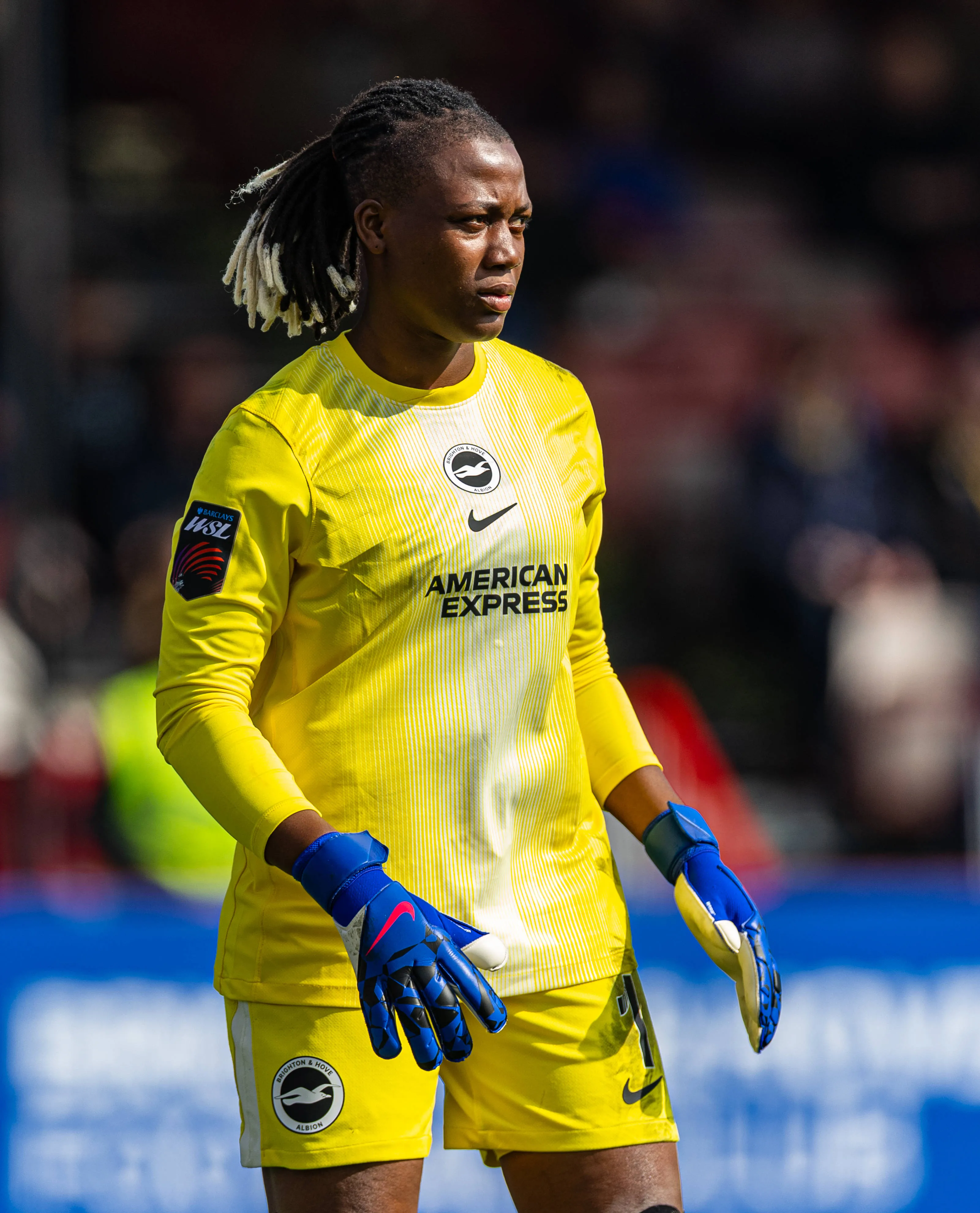 Nigeria and Brighton goalkeeper Chiamaka Nnadozie 