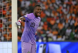 Super Eagles goalkeeper Nwabali honoured in hometown after AFCON heroics for Nigeria
