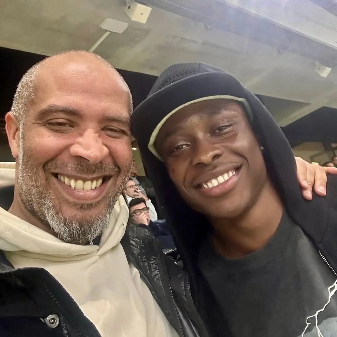 Eric Chelle with Tochukwu Nnadi