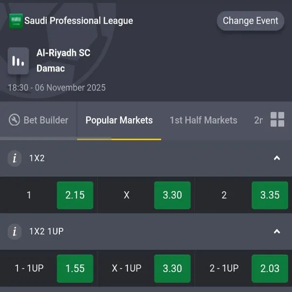 Bet of the day: 06/11/2025