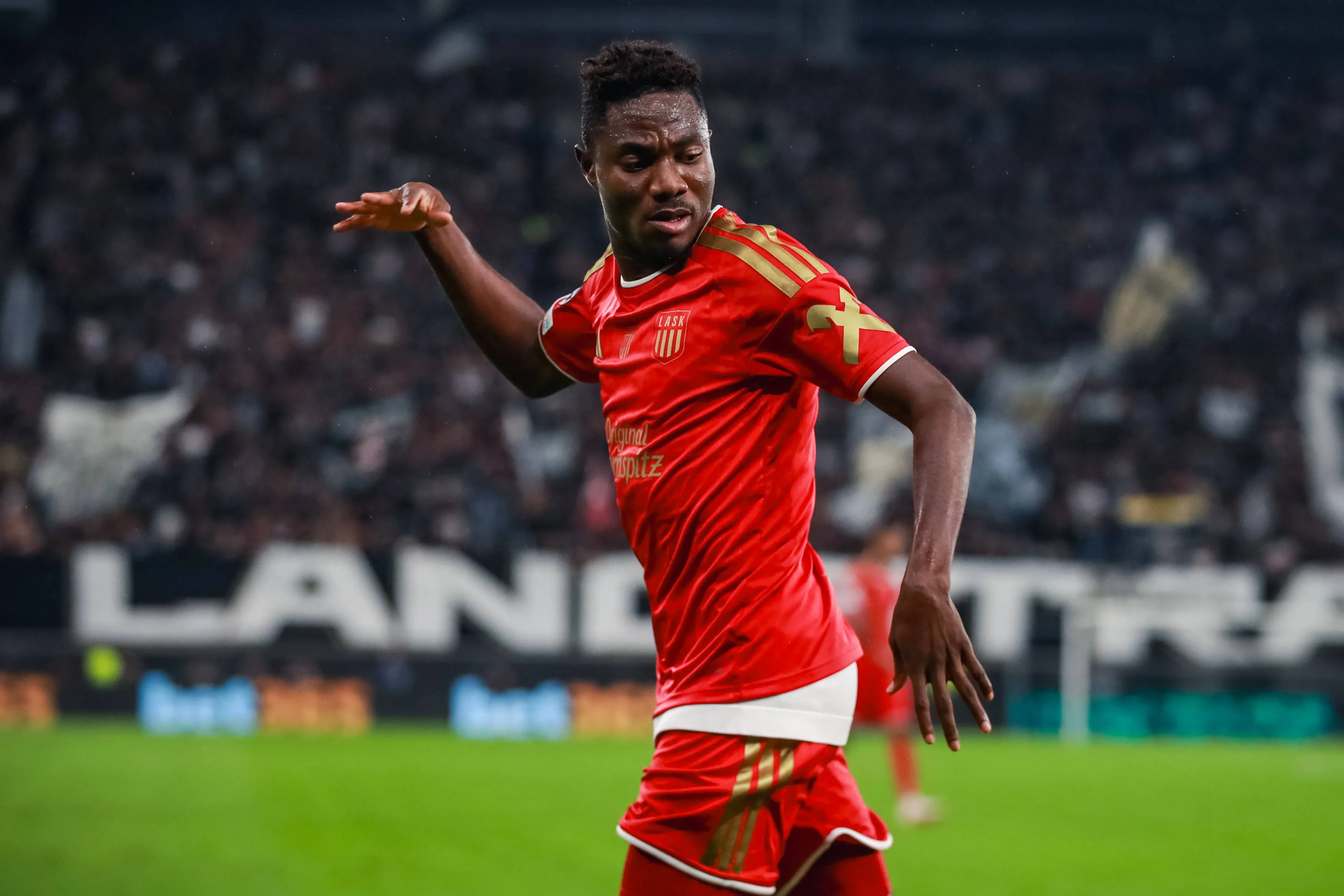 LASK forward Moses Usor
