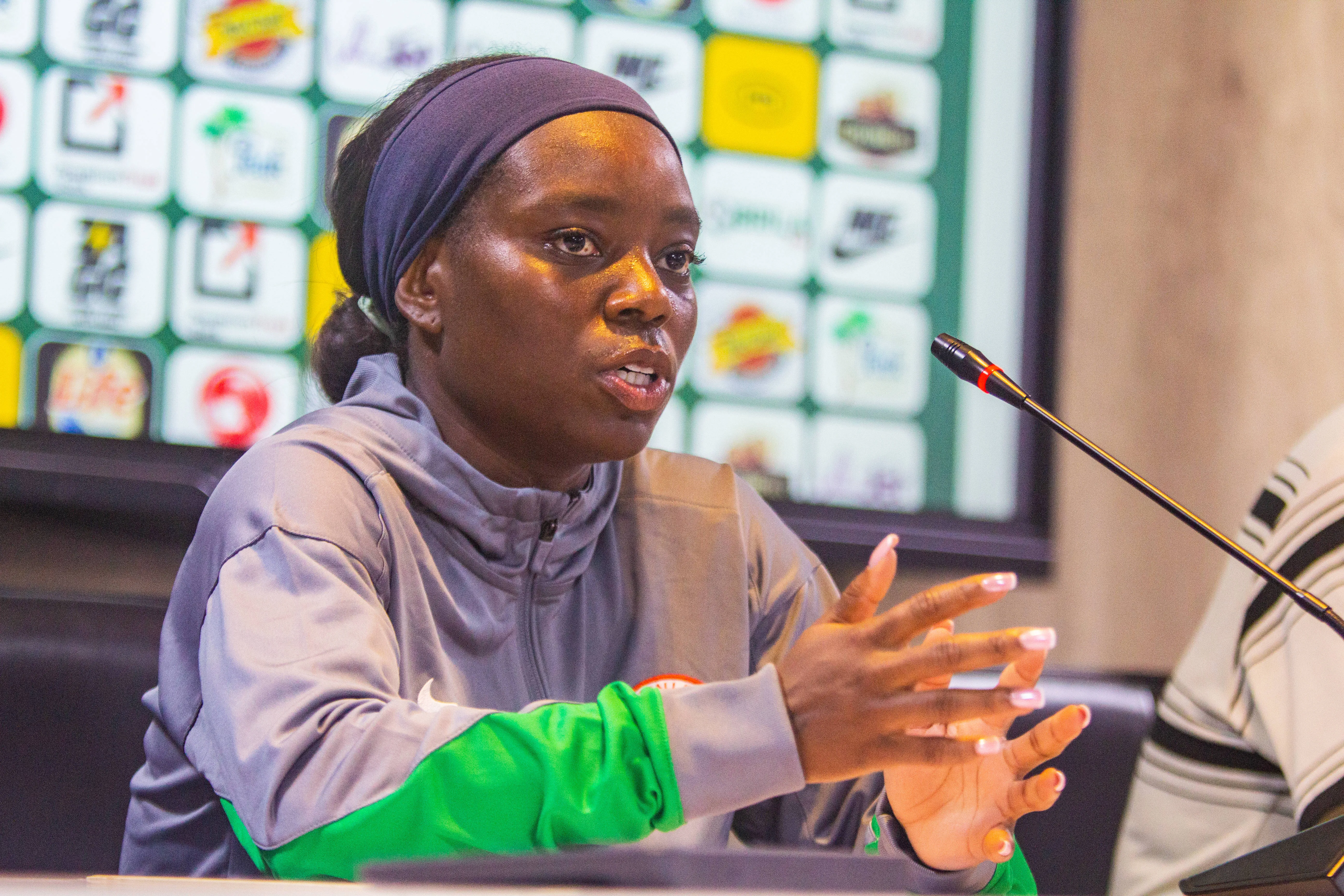 Antionette Oyedupe Payne, player of the Super Falcons