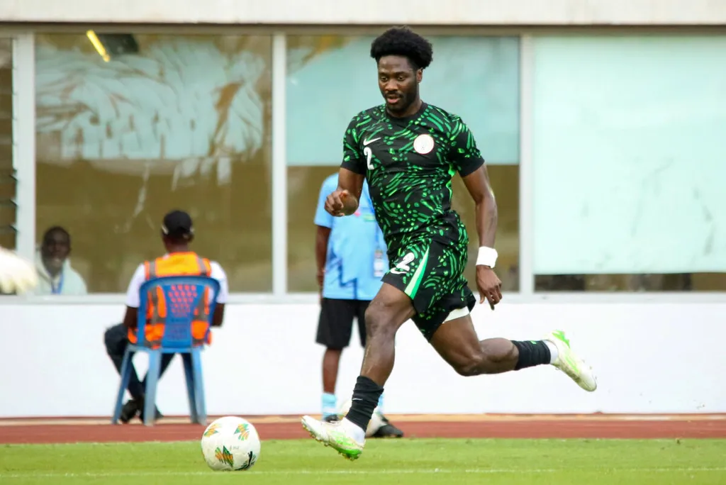 Super Eagles defender Ola Aina invests in boots company Sokito