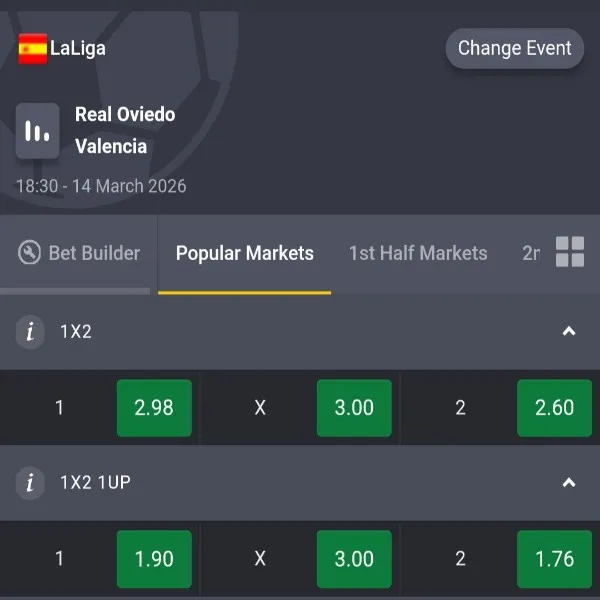 Bet of the day: 14/03/2026