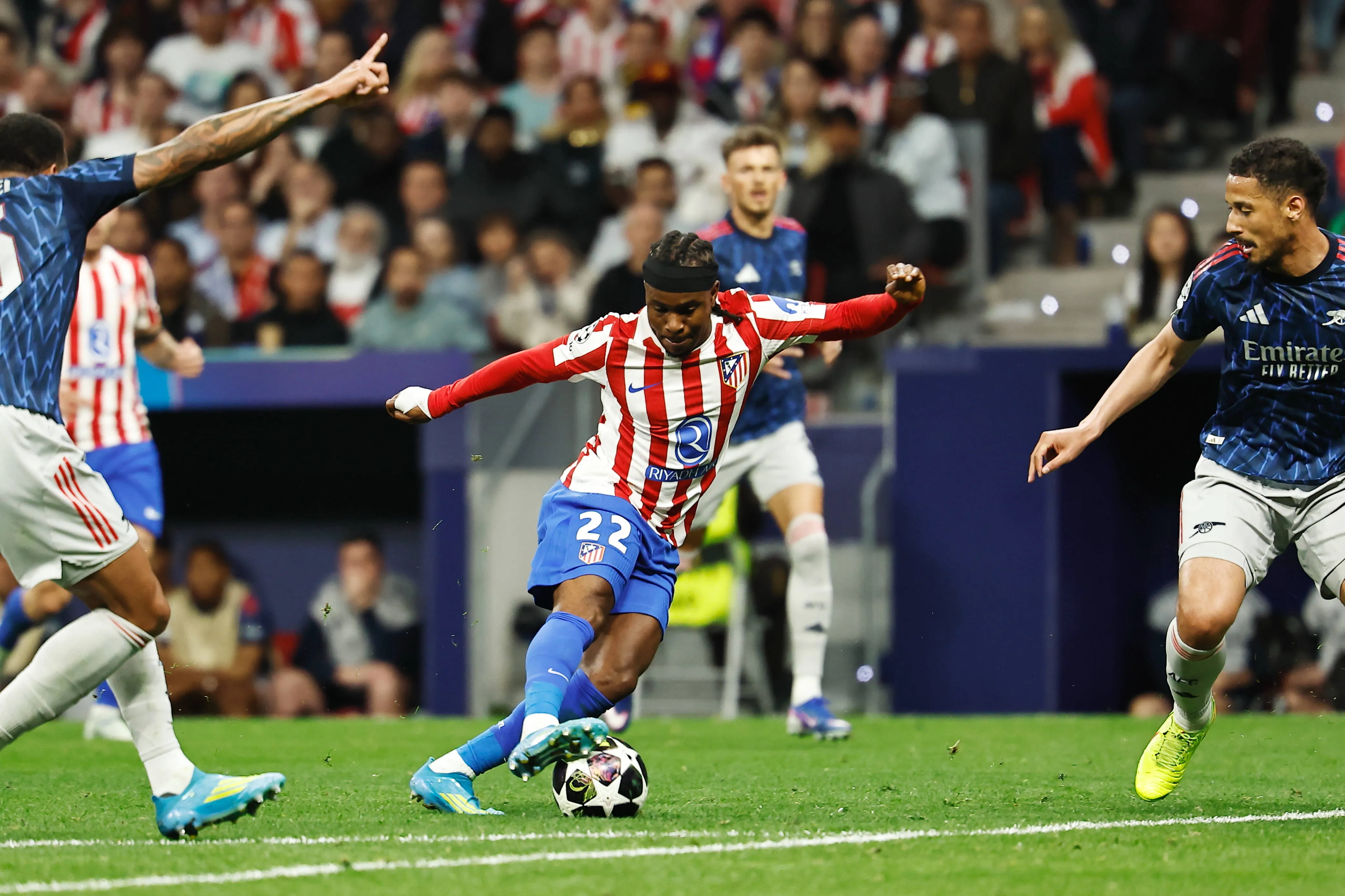 Champions League Semi-finals 1st leg match between Club Atletico de Madrid - Arsenal FC at the Estadio Metropolitano in Madrid, Spain.