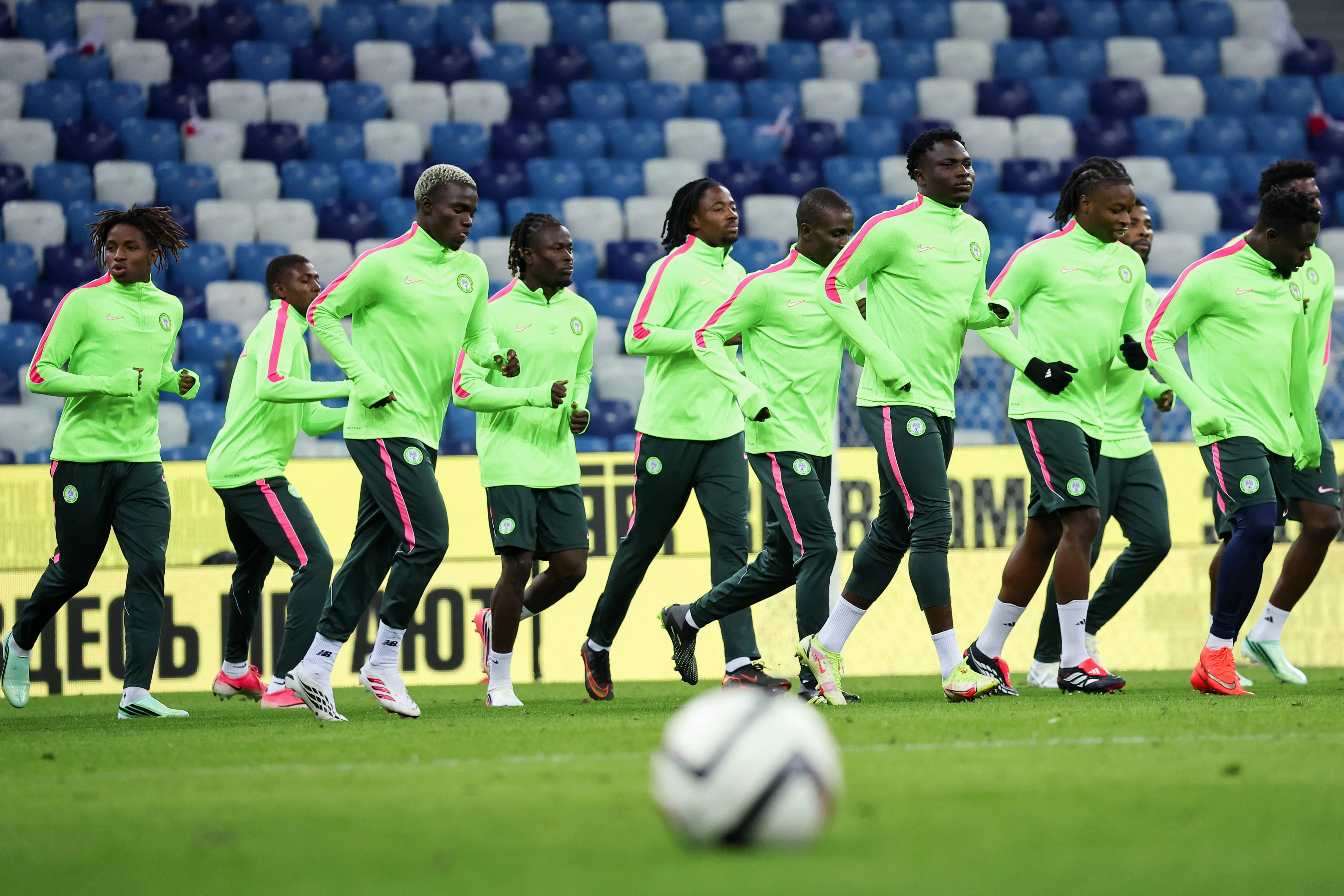 Super Eagles and Olympic Eagles stars. Photo by IMAGO 