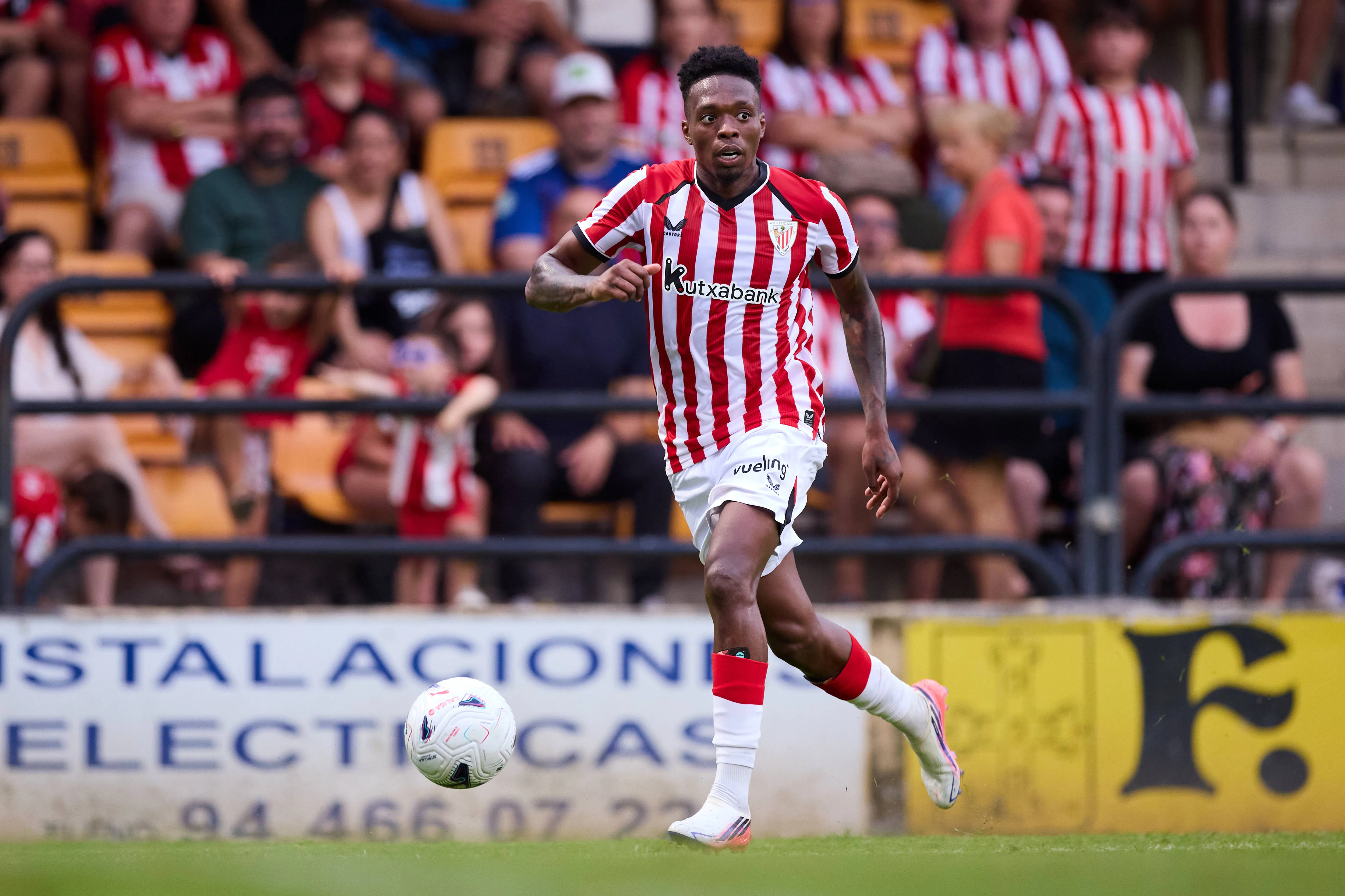 Alvaro Djalo of Athletic Club and Guinea-Bissau.