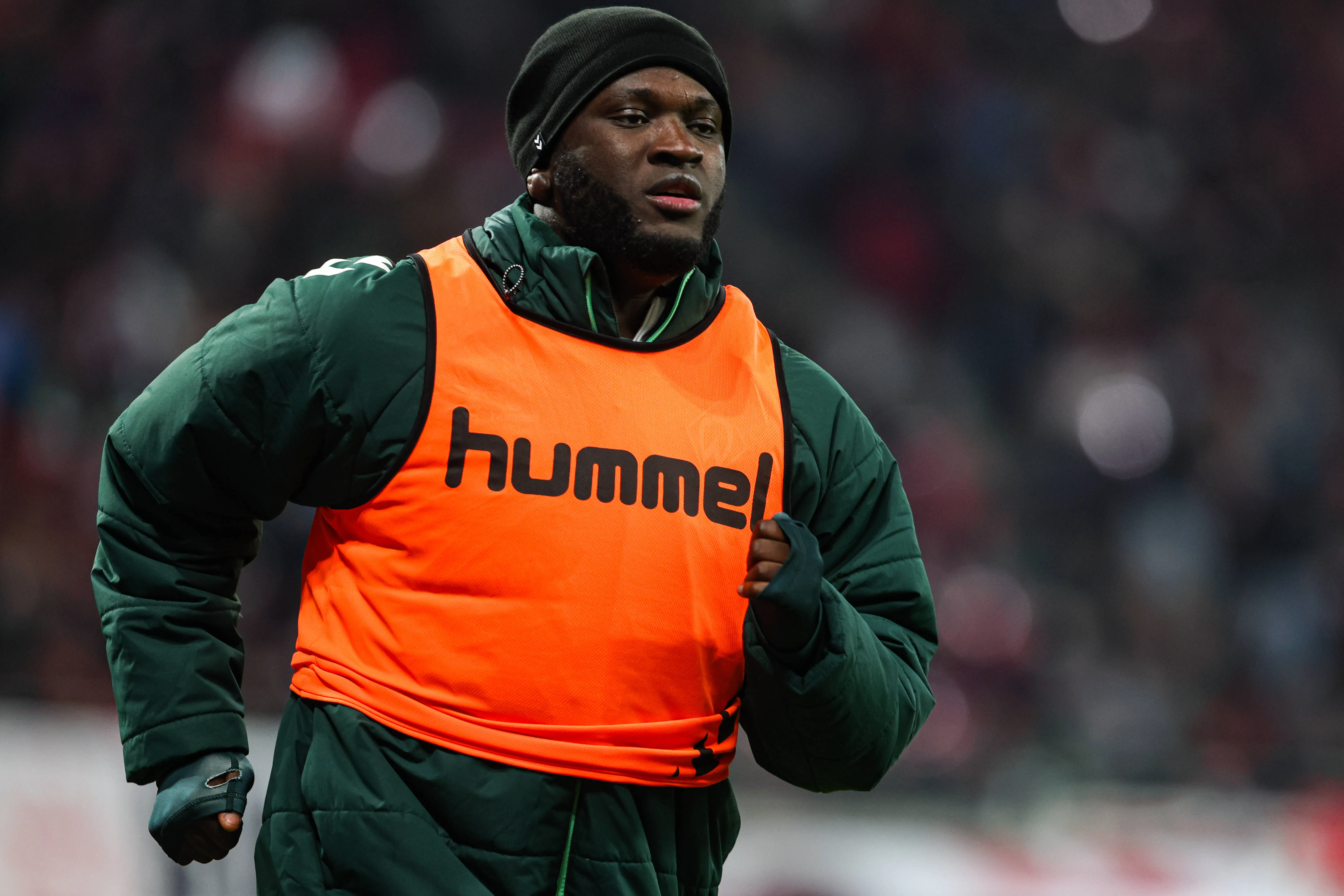 Nigeria Super Eagles forward Victor Boniface 