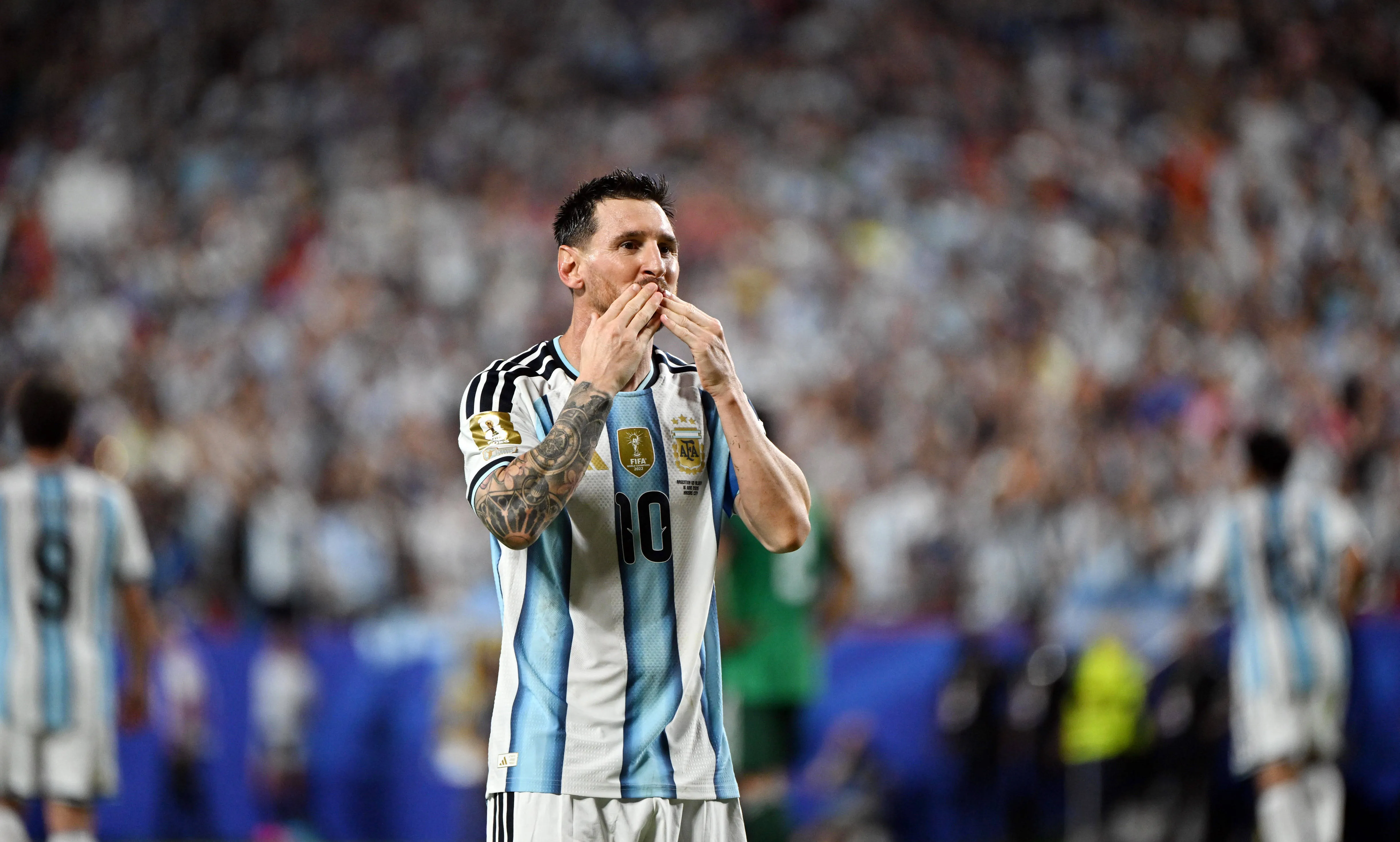 Lionel Messi for Argentina
