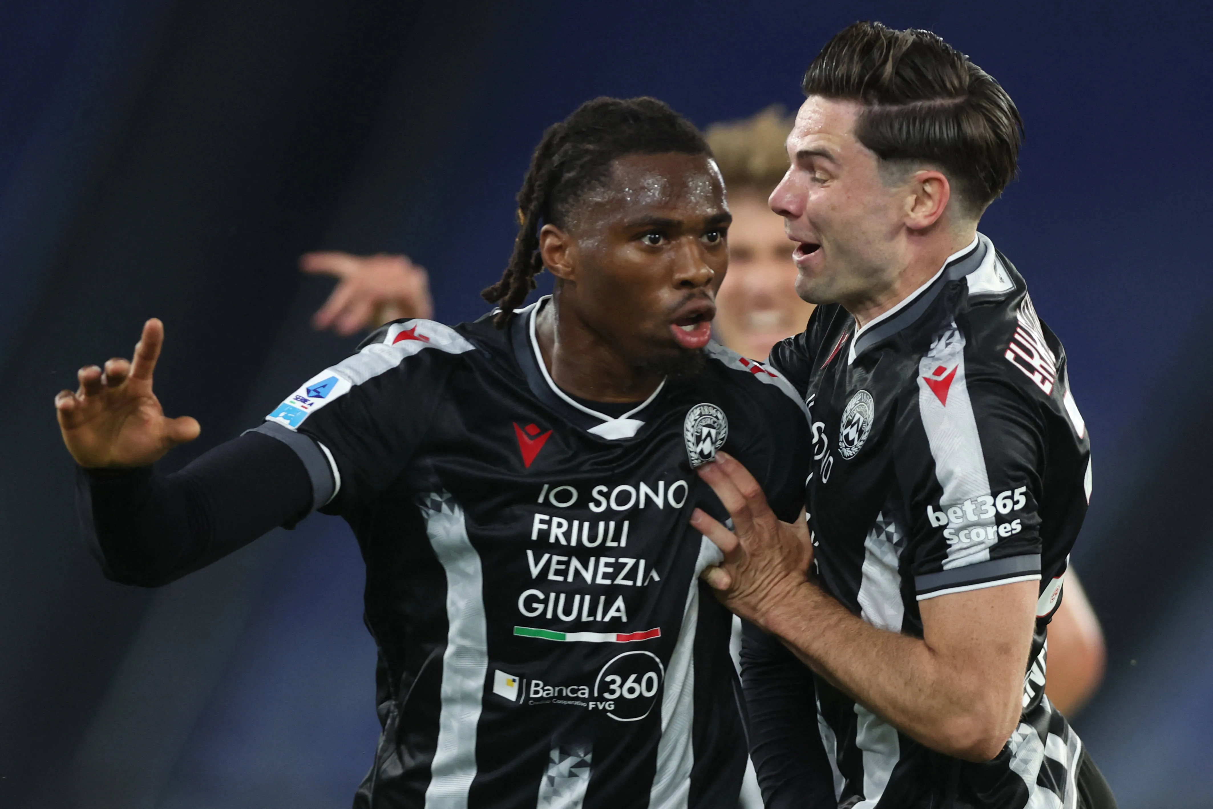 Nigeria and Udinese star Kingsley Ehizibue 