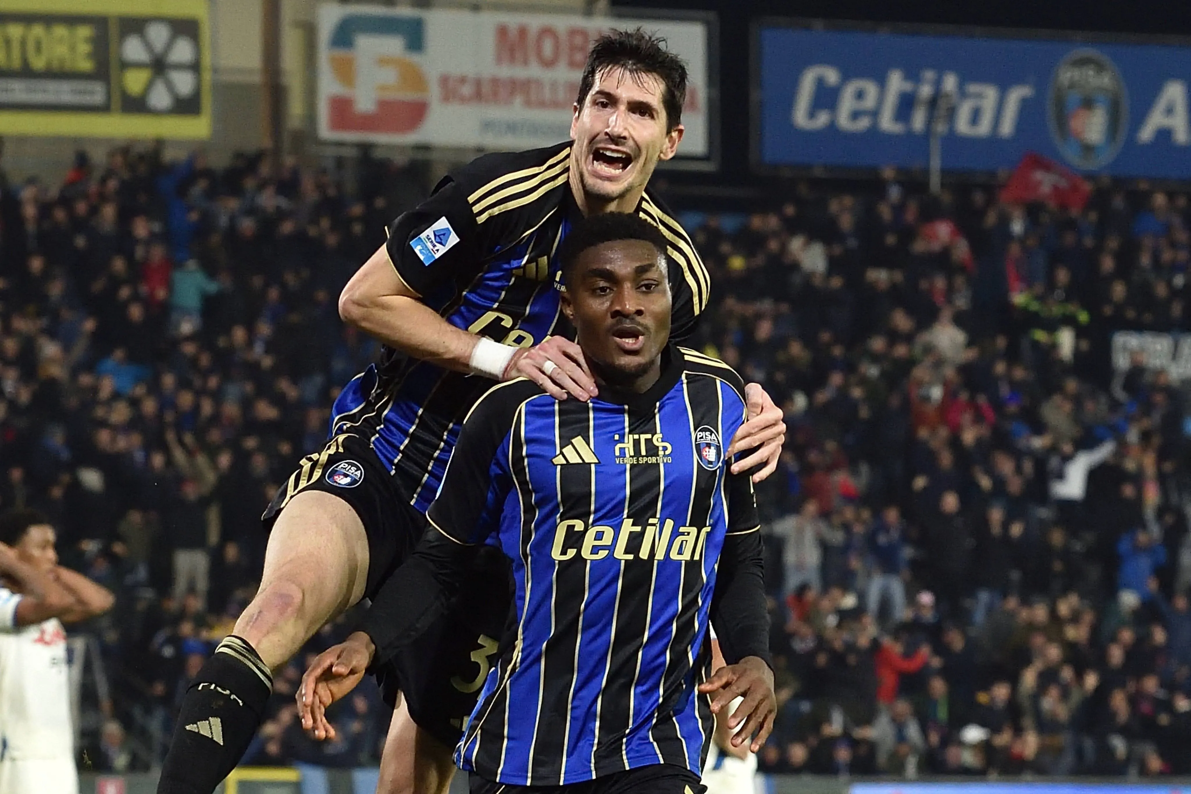 Nigeria and Pisa star Rafiu Durosinmi 