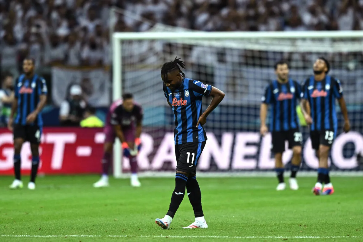 UEFA Super Cup: Lookman caged as Real Madrid overpower Atalanta