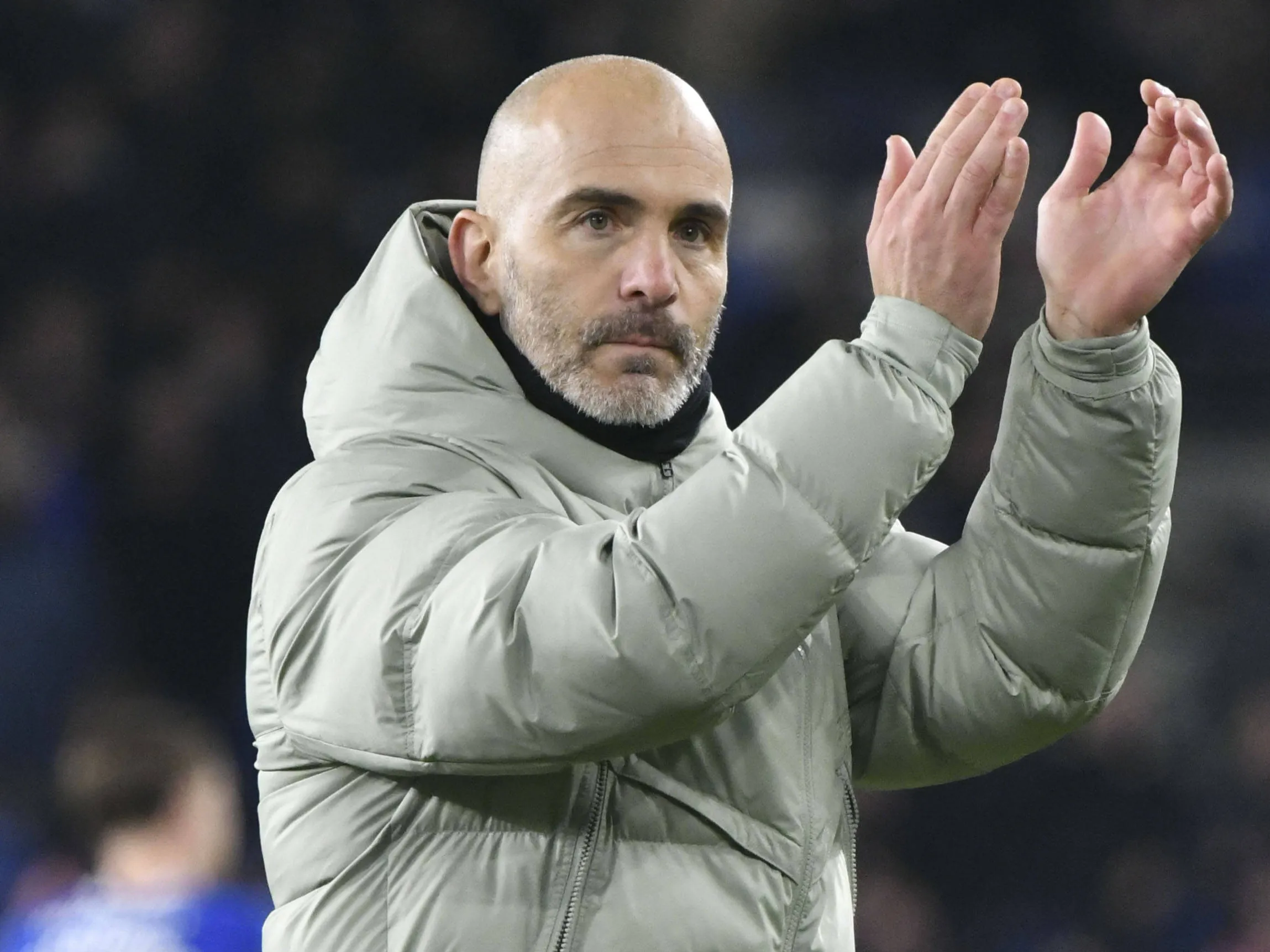 Manchester City manager Enzo Maresca