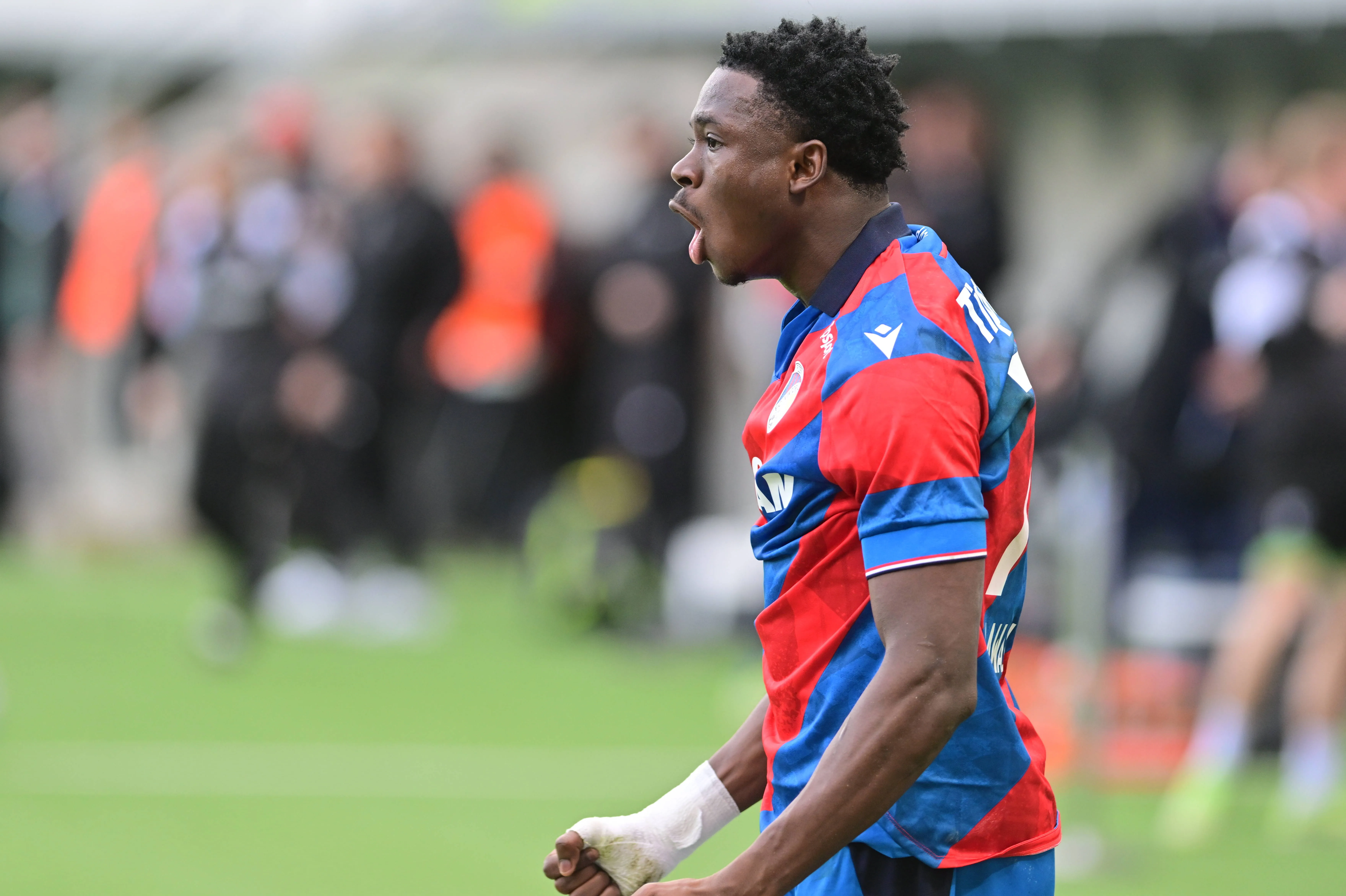 Super Eagles forward Salim Fago Lawal