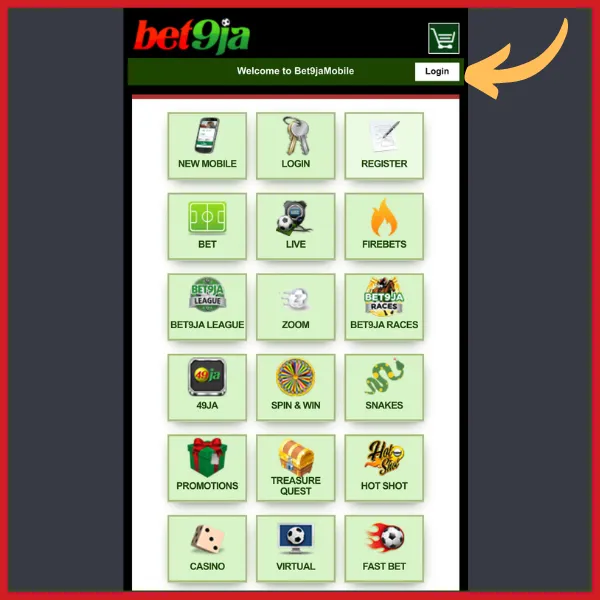 Old Bet9ja mobile