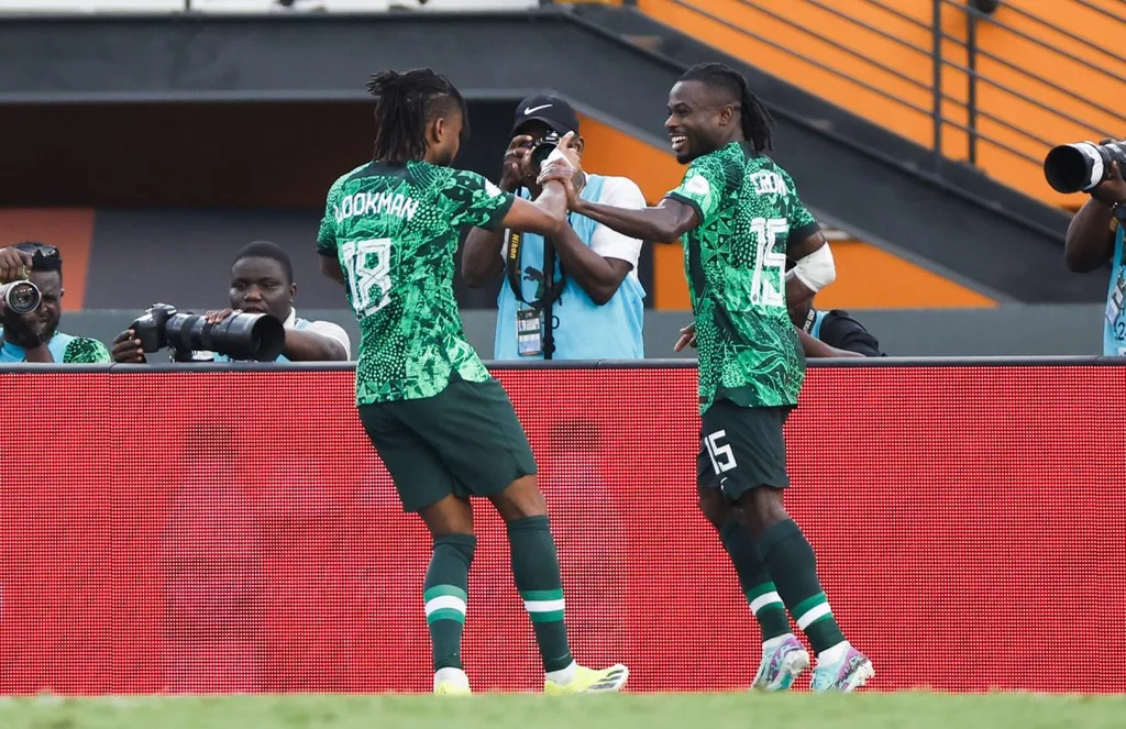 Super Eagles players- Photo by Icon Sport