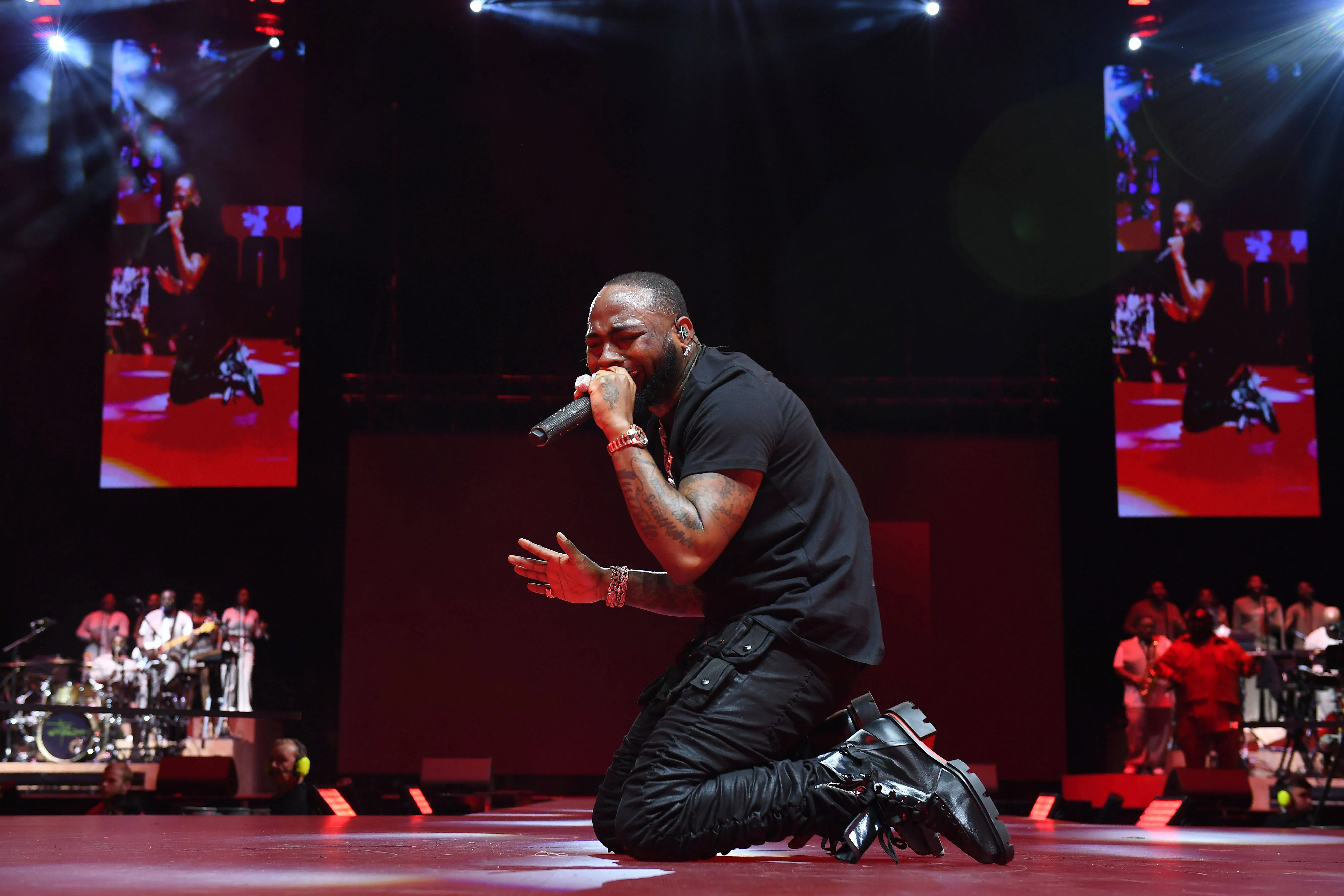 Nigerian-American singer Davido 