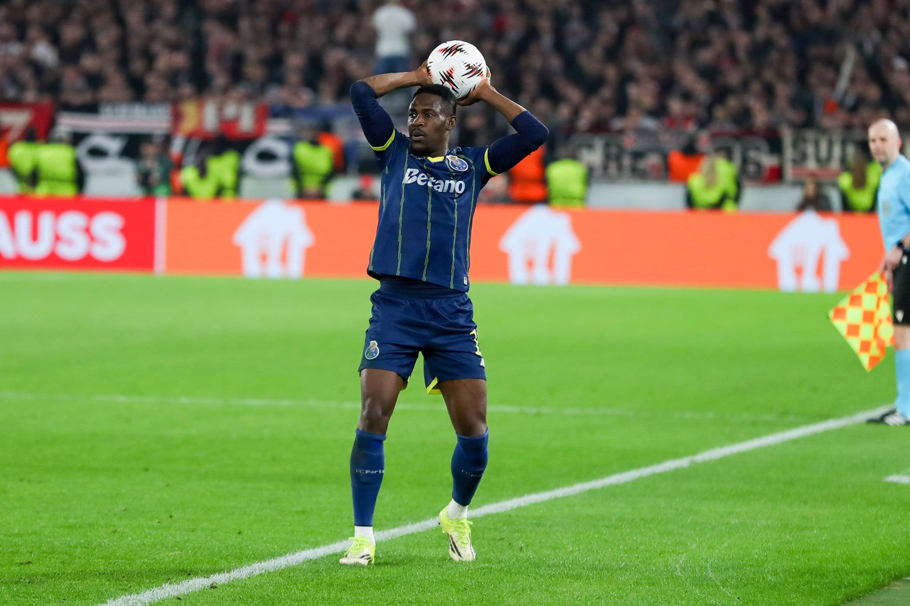 Super Eagles star Zaidu Sanusi in action for FC Porto
