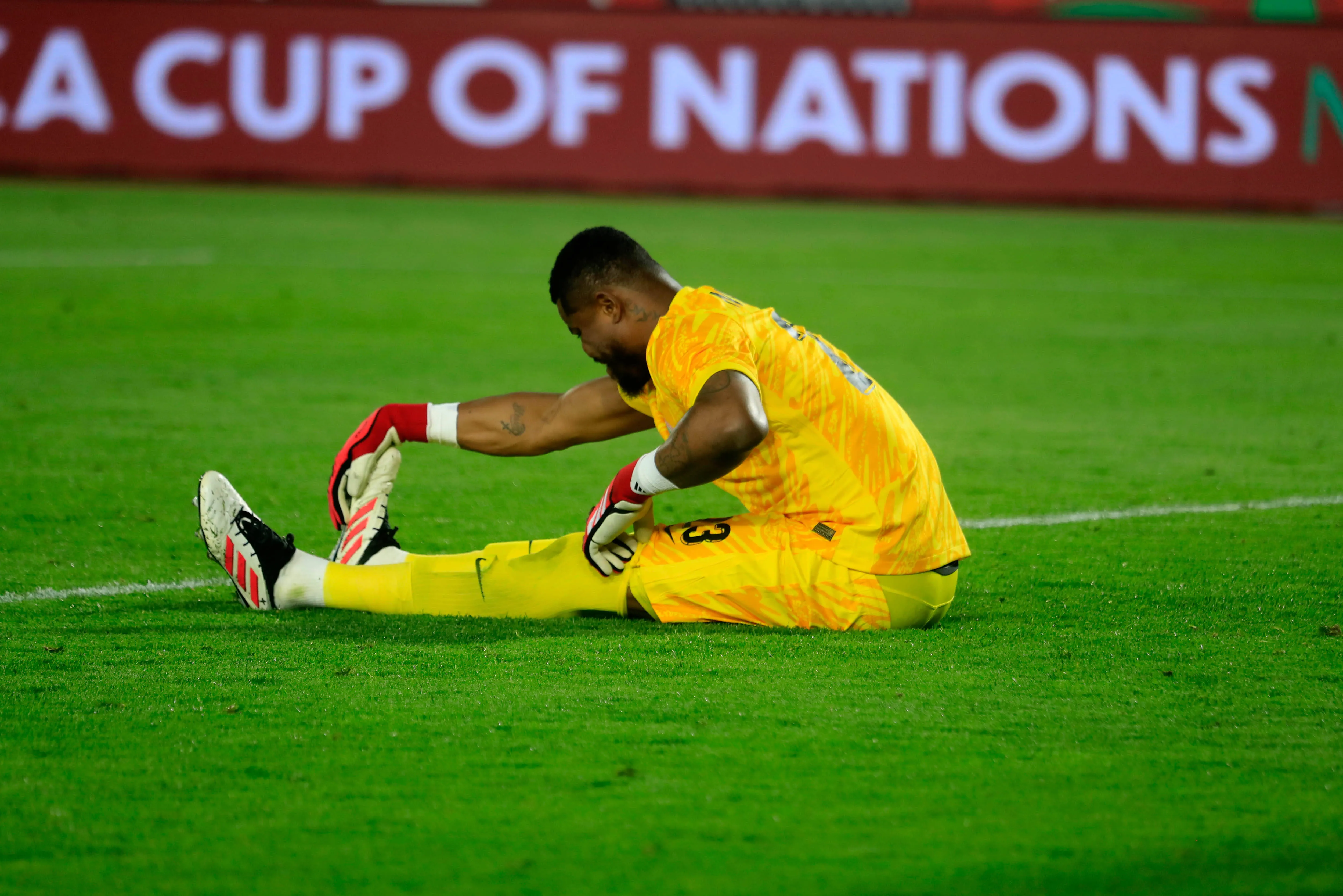 Nigeria Super Eagles goalkeeper Stanley Nwabali