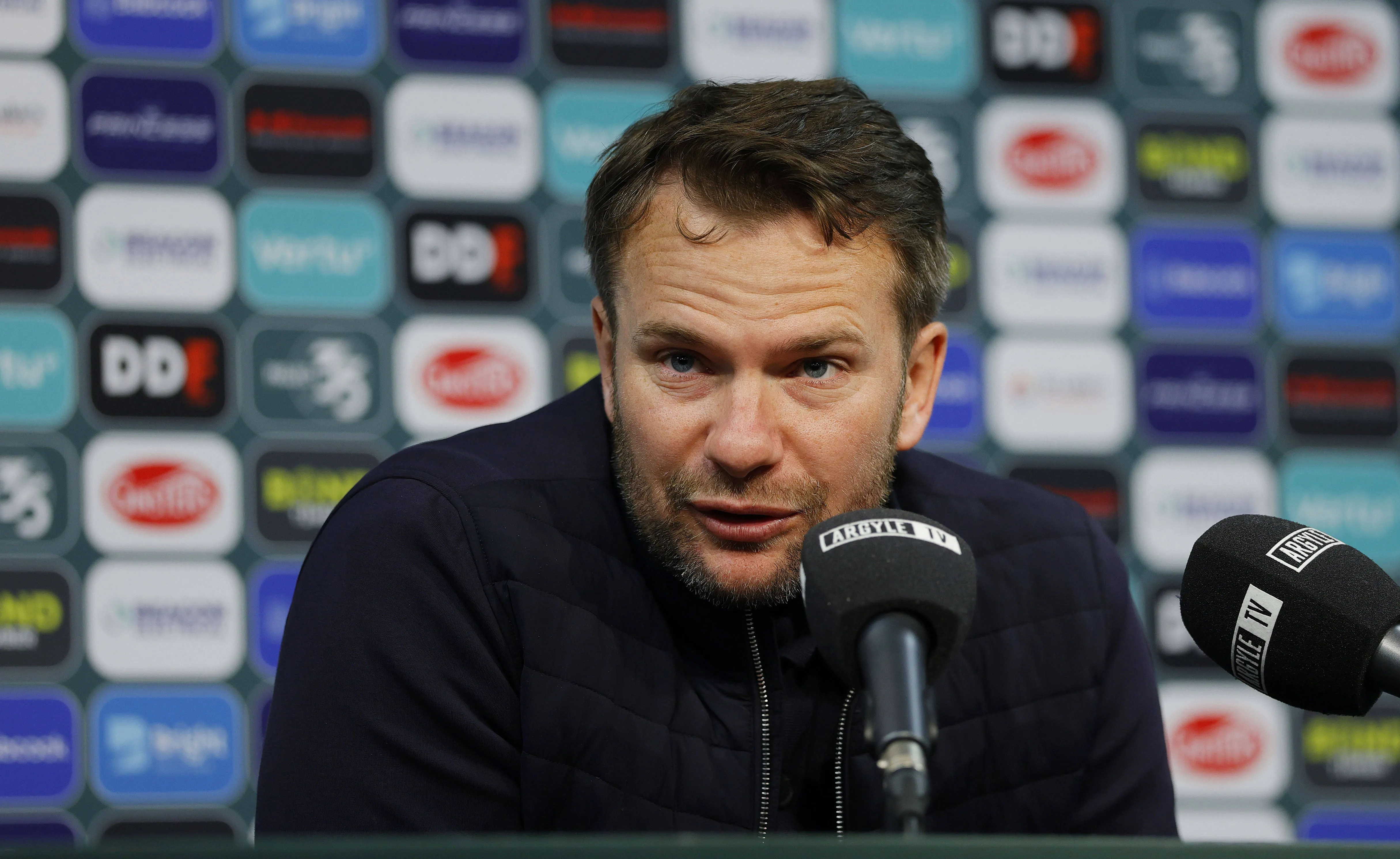 Tom Cleverley, Manager of Plymouth Argyle