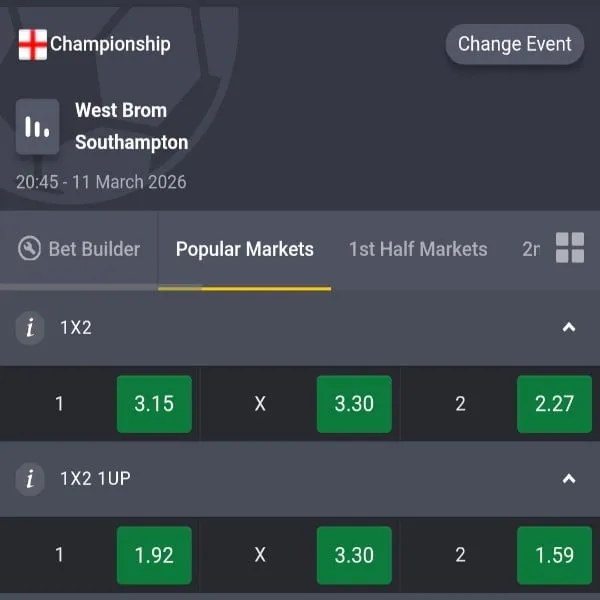 Bet of the day: 11/03/2026