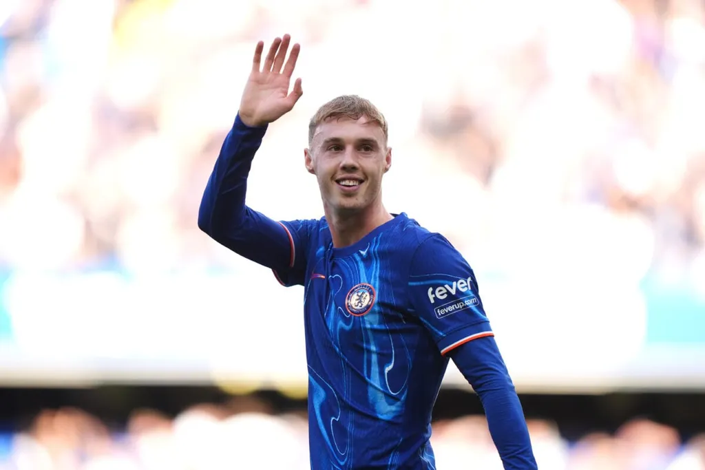Chelsea's Cole Palmer celebrates
