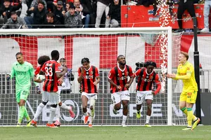 Terem Moffi scores 50th Ligue 1 goal but Nice suffer defeat
