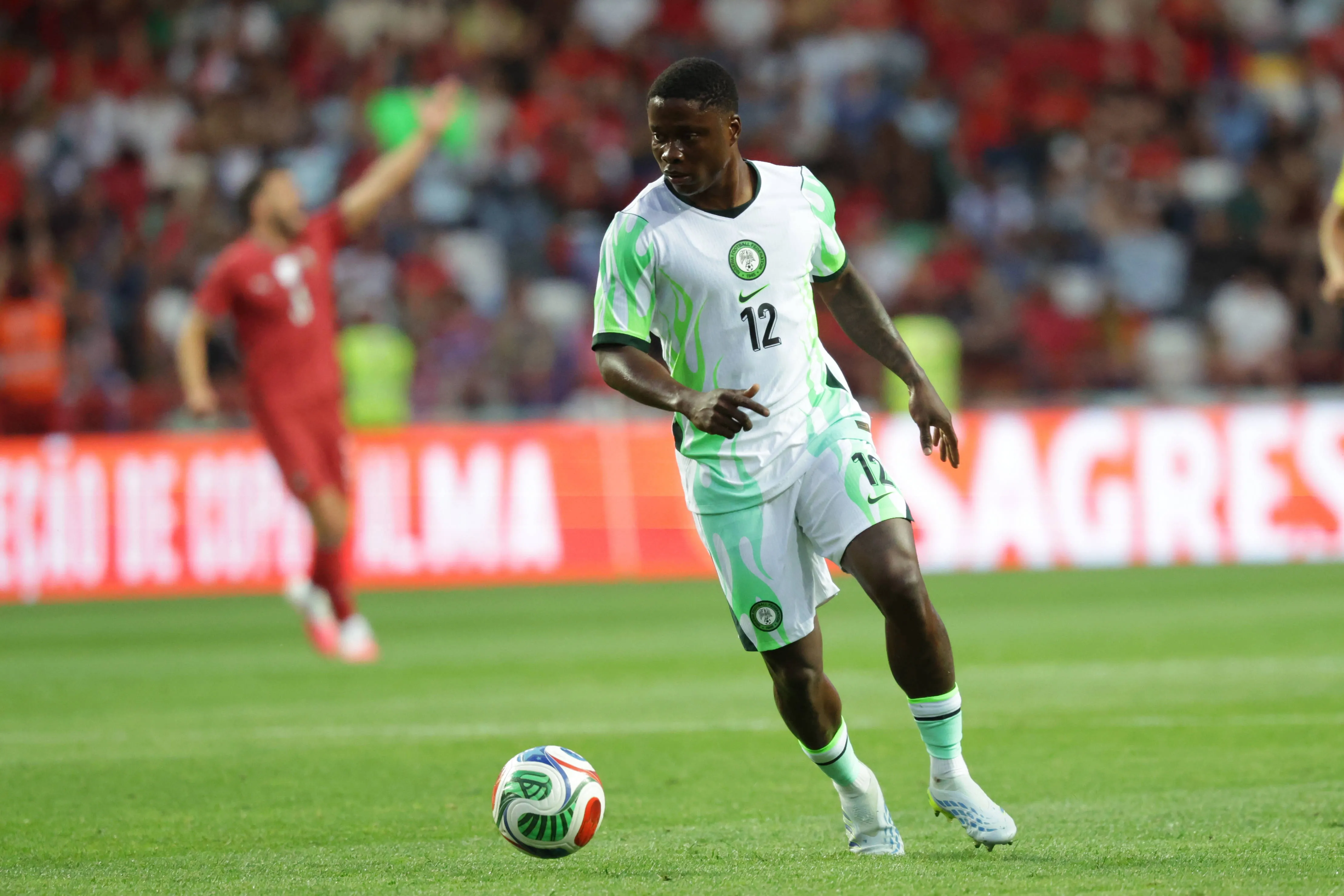 Super Eagles midfielder Tochukwu Nnadi