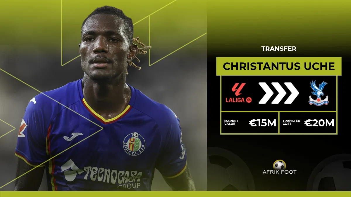 Super Eagles stallion Christantus Uche completes Deadline Day move to FA Cup holders