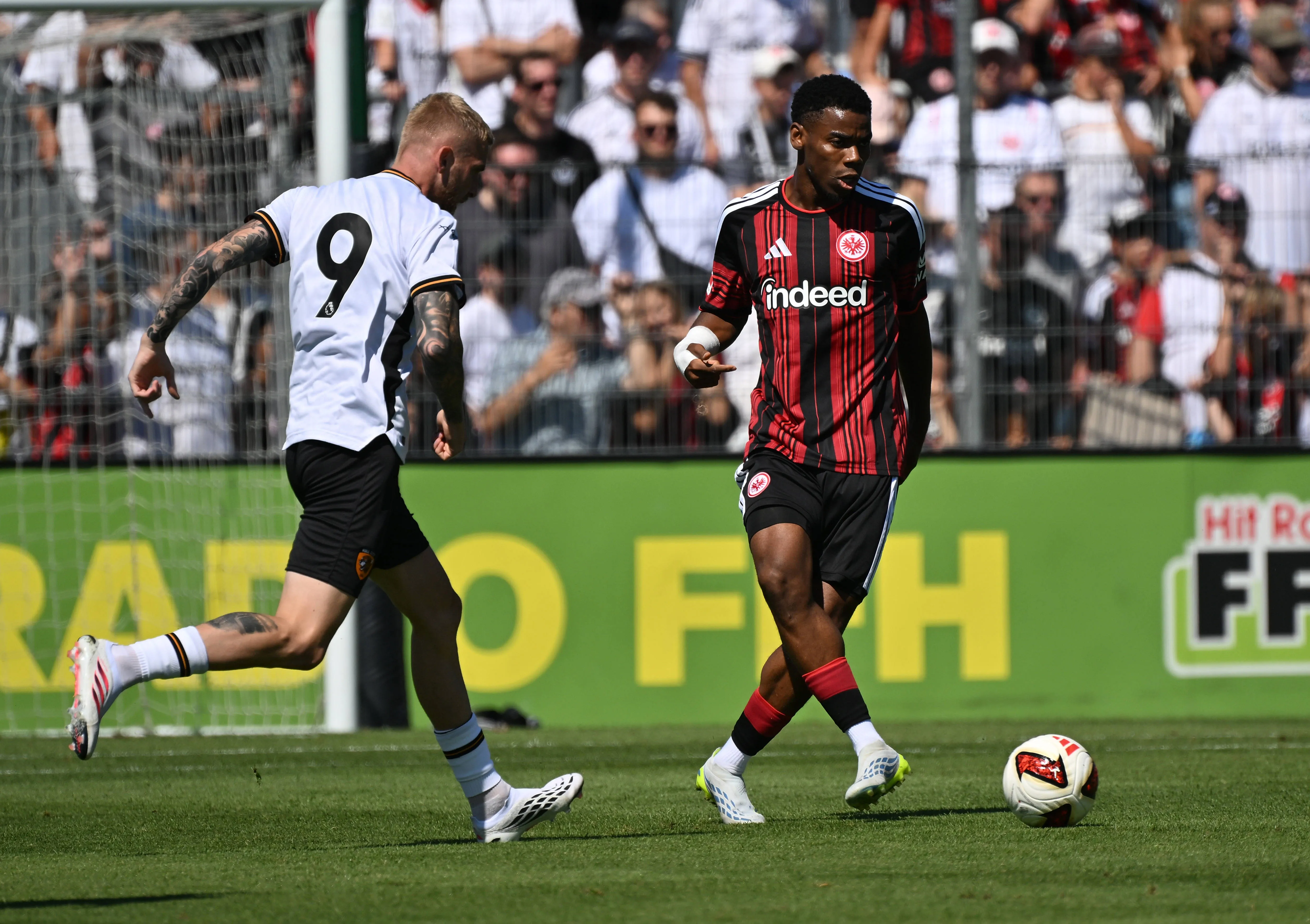 Super Eagles and Frankfurt midfielder Raphael Onyedika 