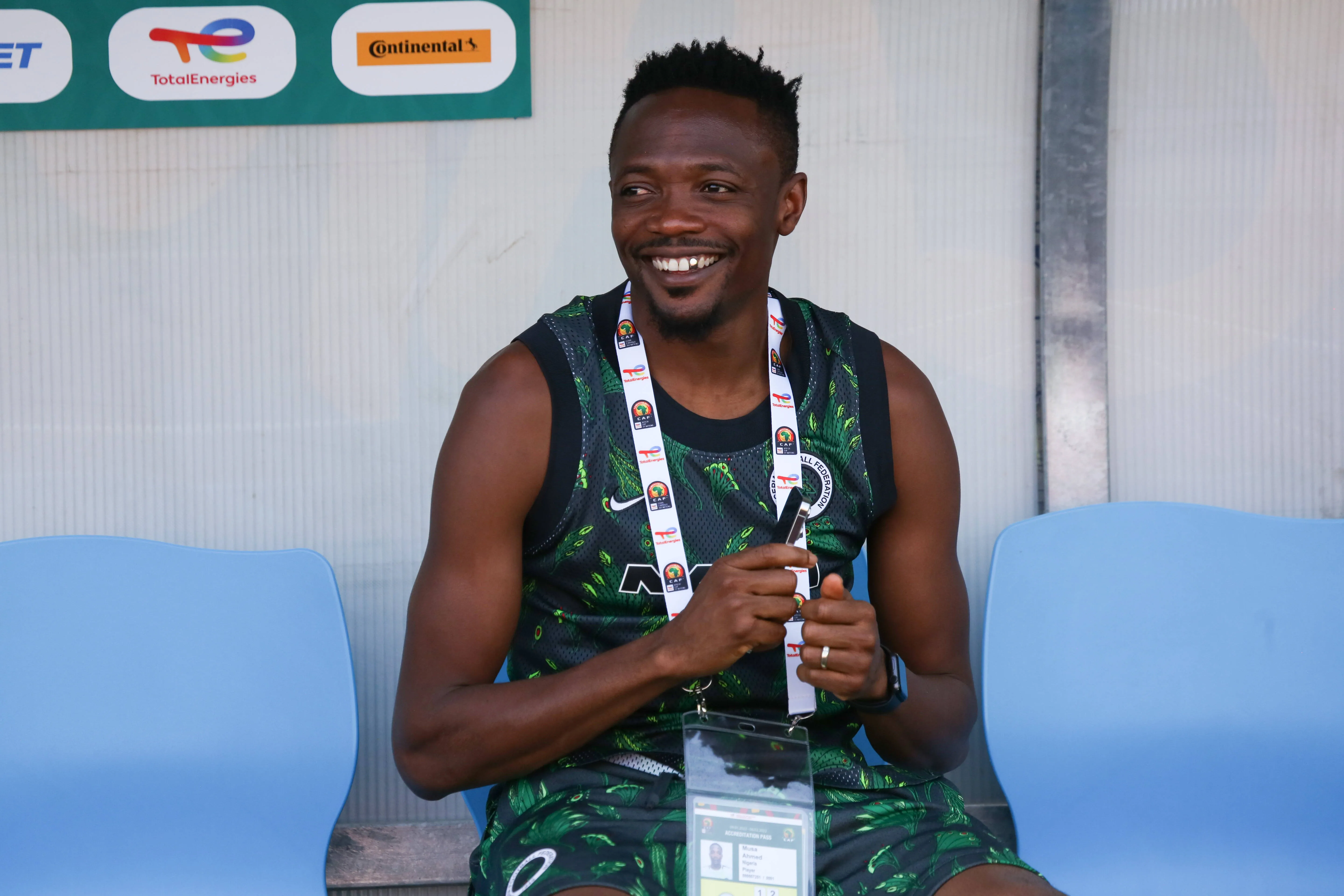 Super Eagles legend Ahmed Musa 