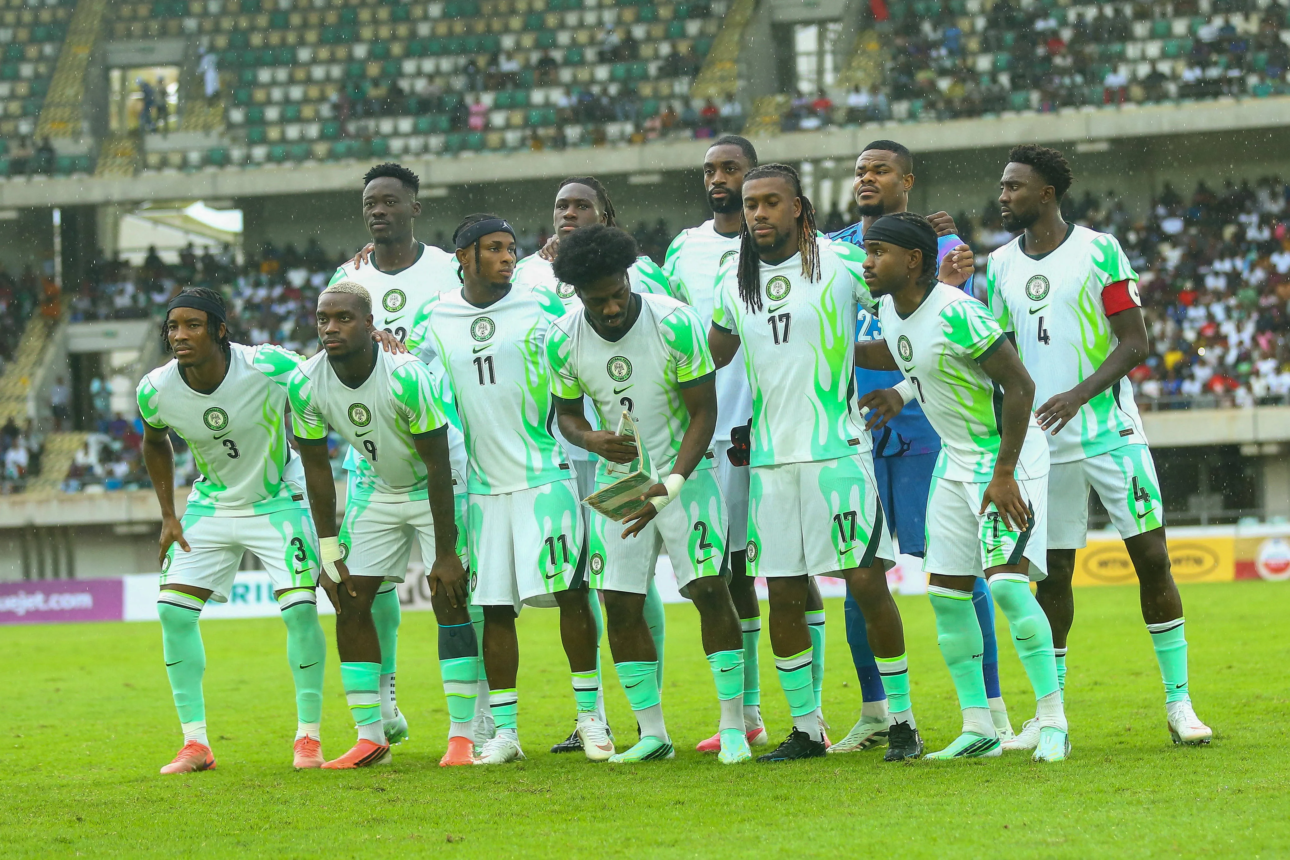 Super Eagles team.