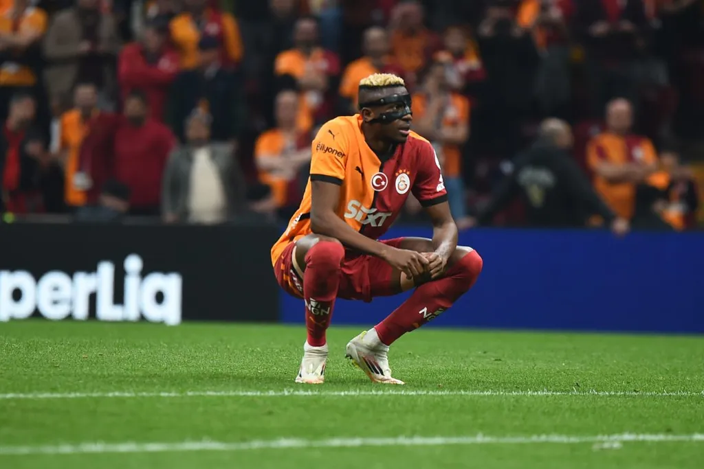 &lsquo;He could have scored three&rsquo; &mdash; Galatasaray boss explains surprise Victor Osimhen substitution