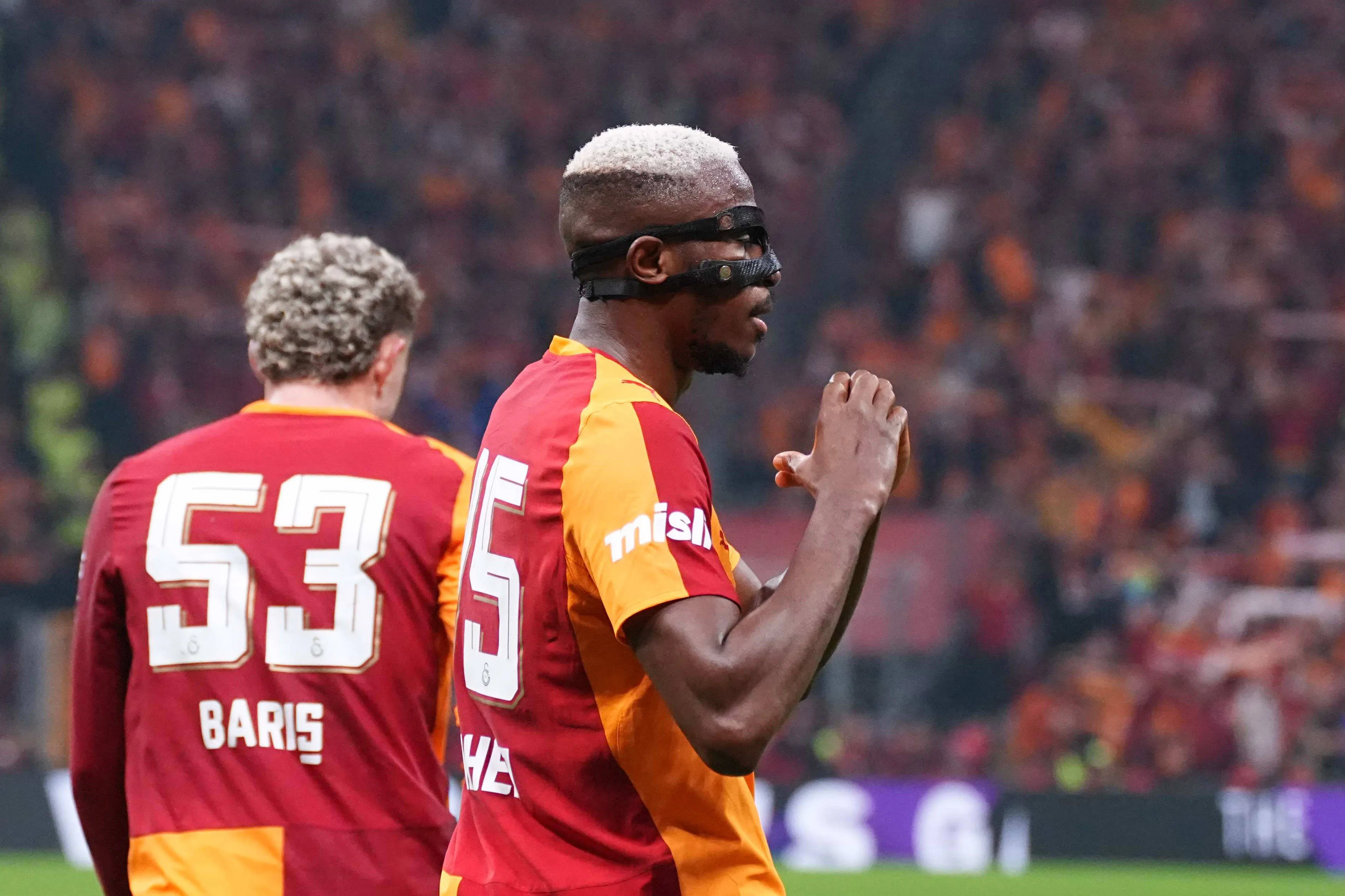 Super Eagles and Galatasaray striker Victor Osimhen 