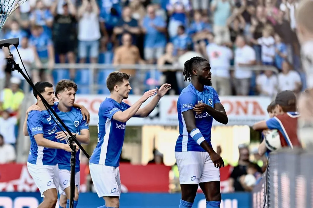 Tolu Arokodare explains bicep celebration, wrecks Belgium legend: 'You don't understand football'