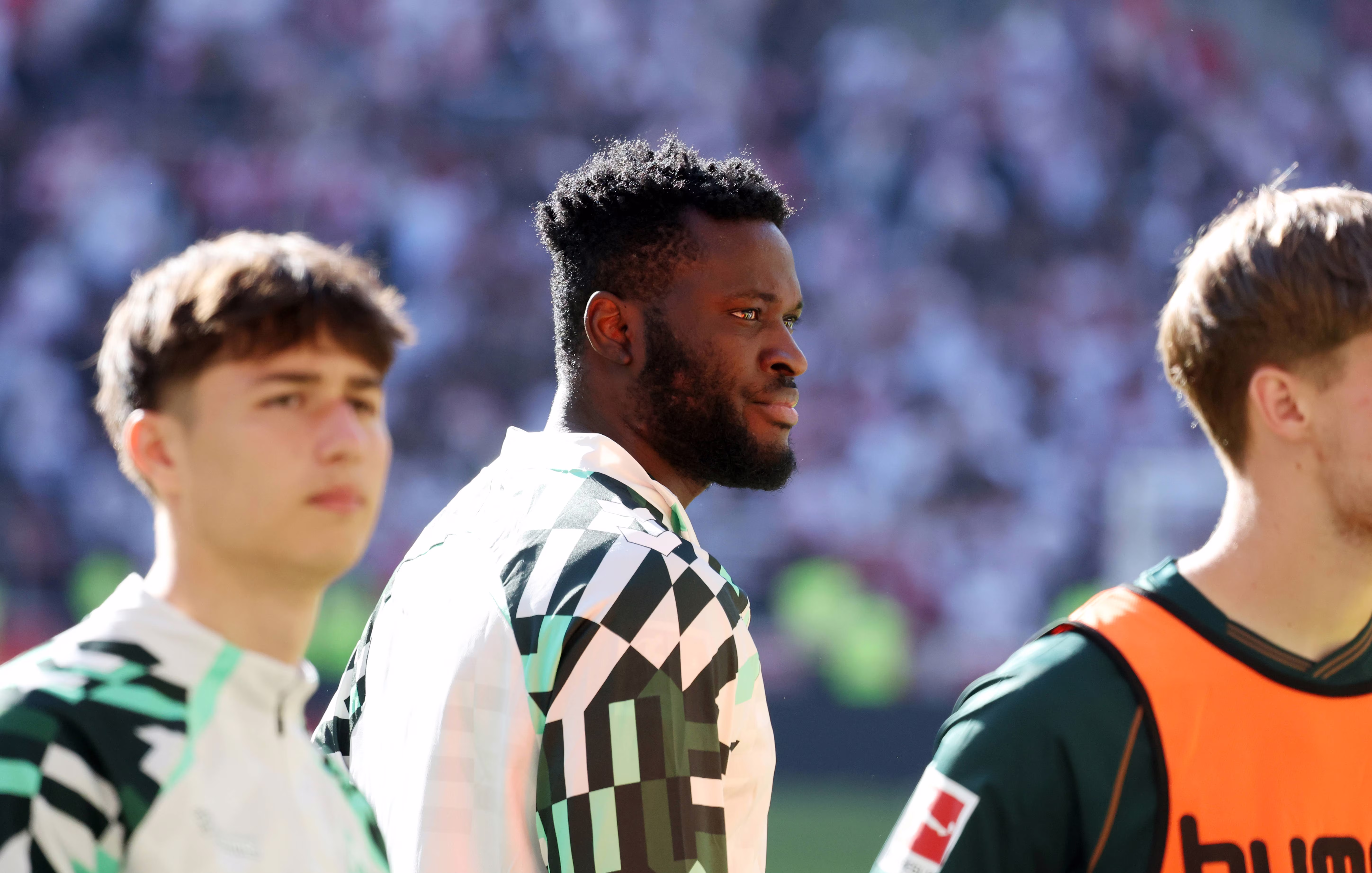Super Eagles forward Victor Boniface