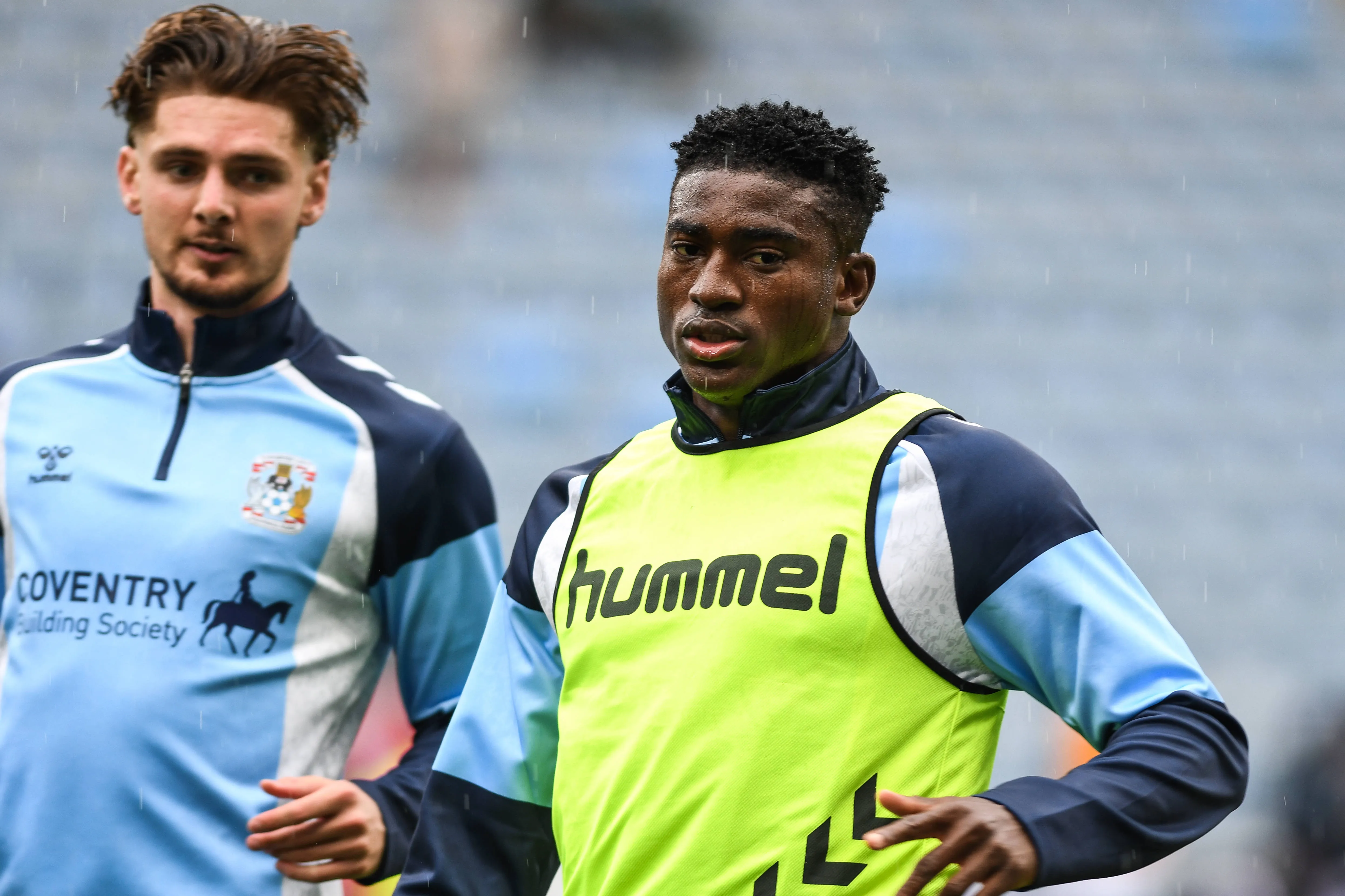 Taiwo Awoniyi and Jack Rudoni