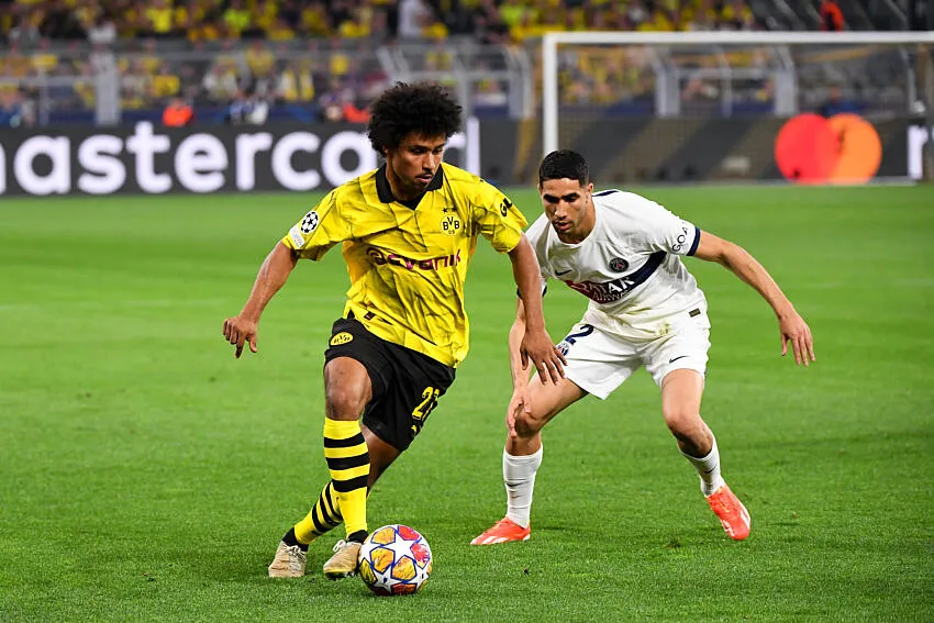 Karim Adeyemi of Borussia Dortmund