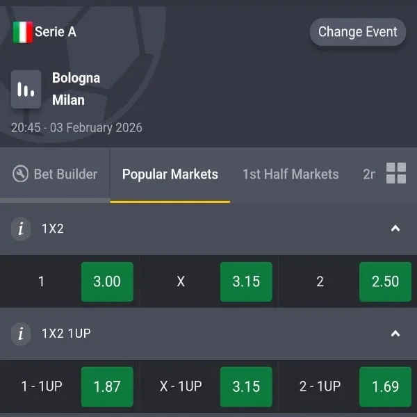 Bet of the day: 03/02/2026