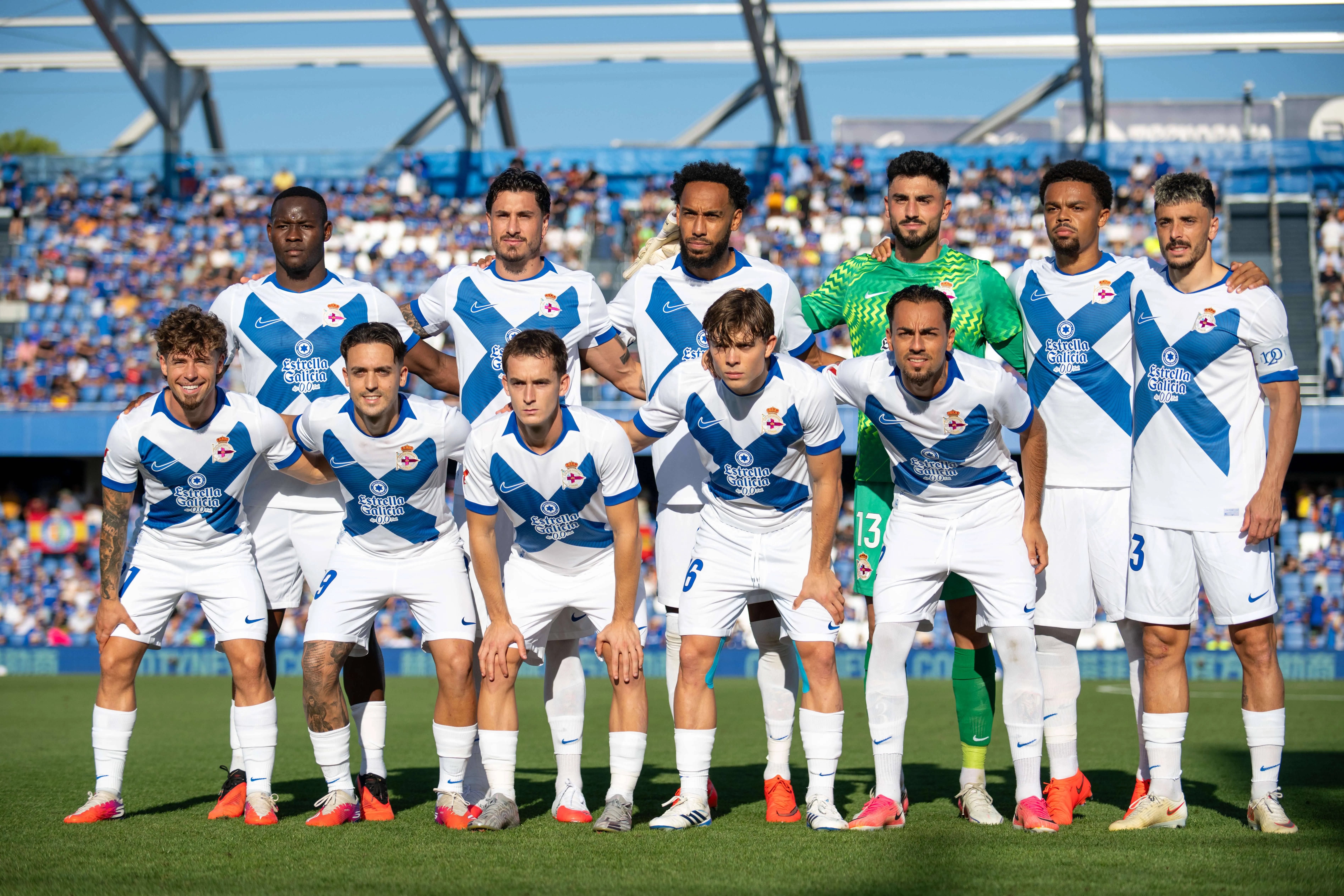 Deportivo la Coruna Team photo.
