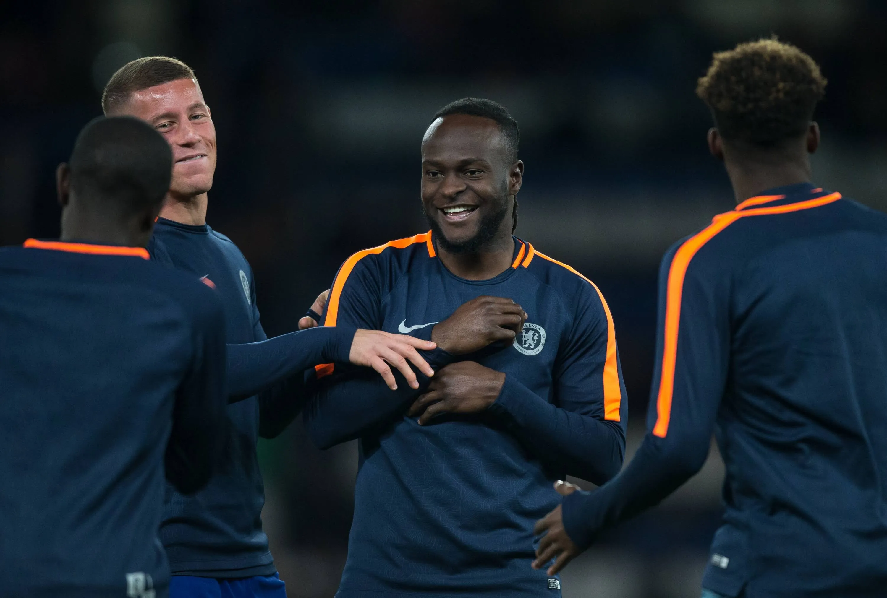 Former Chelsea winger Victor Moses 