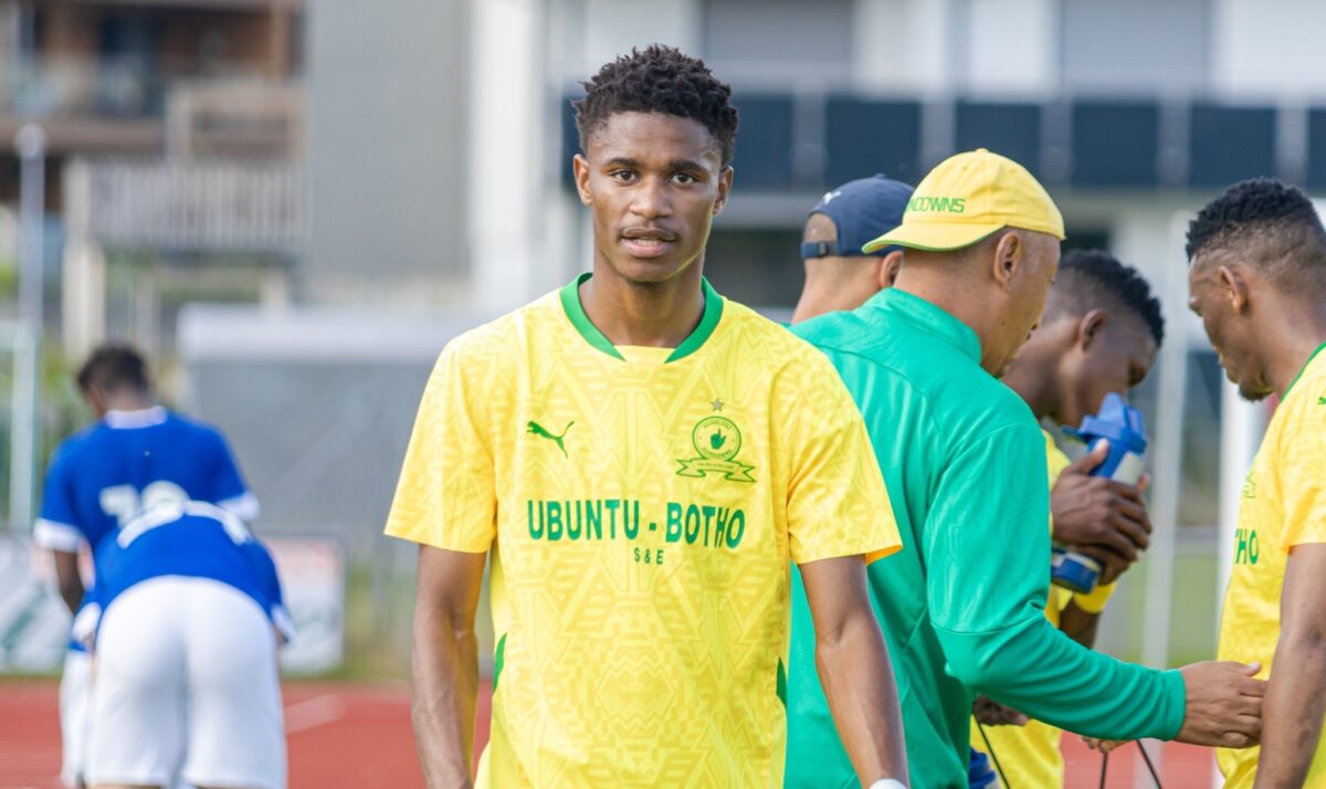 ‘Don’t be surprised if you see him start a big match’: Mngqithi on Sundowns youngster