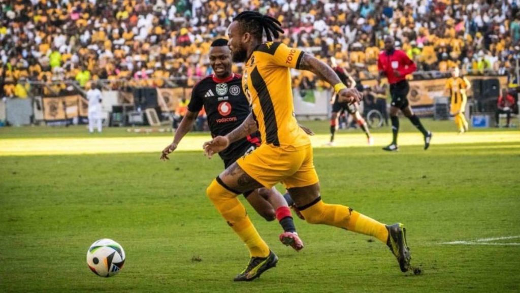 Edmilson Dove and Mohau Nkota Kaizer Chiefs vs Orlando Pirates