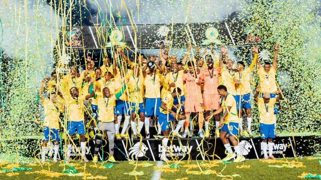 Mamelodi Sundowns crowned PSL 2024 25 winners. Photo Betway