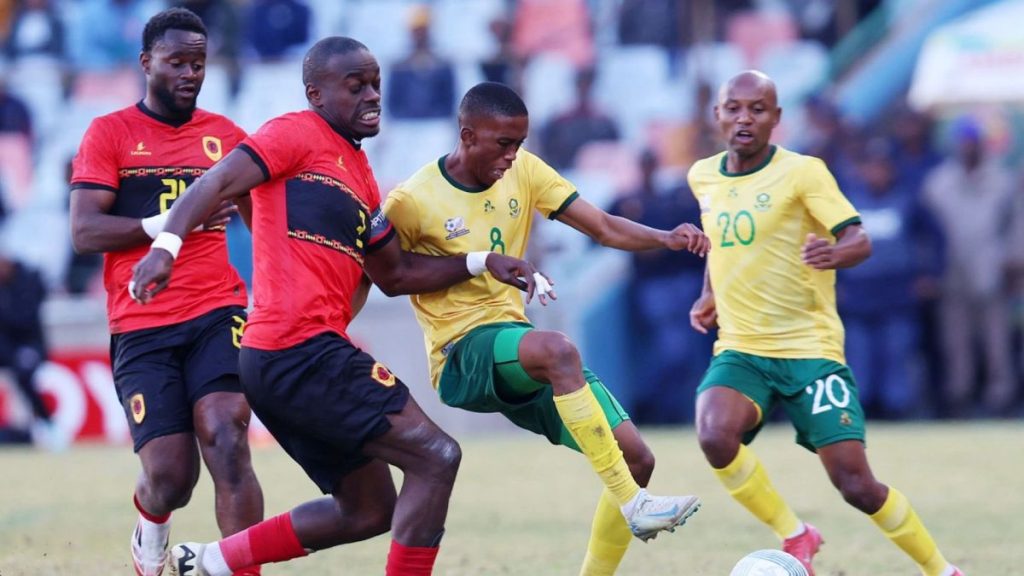 Angola vs South Africa in COSAFA Cup final. Photo – COSAFA