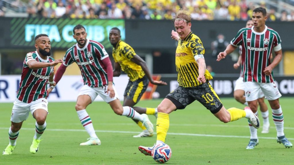 Borussia Dortmund vs Fluminense at FIFA Club World Cup. Photo Imago